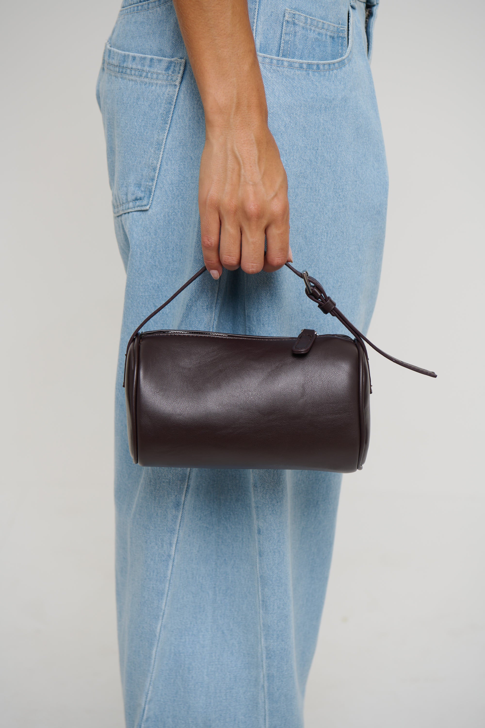 Kelli Genuine Leather Bag Chocolate