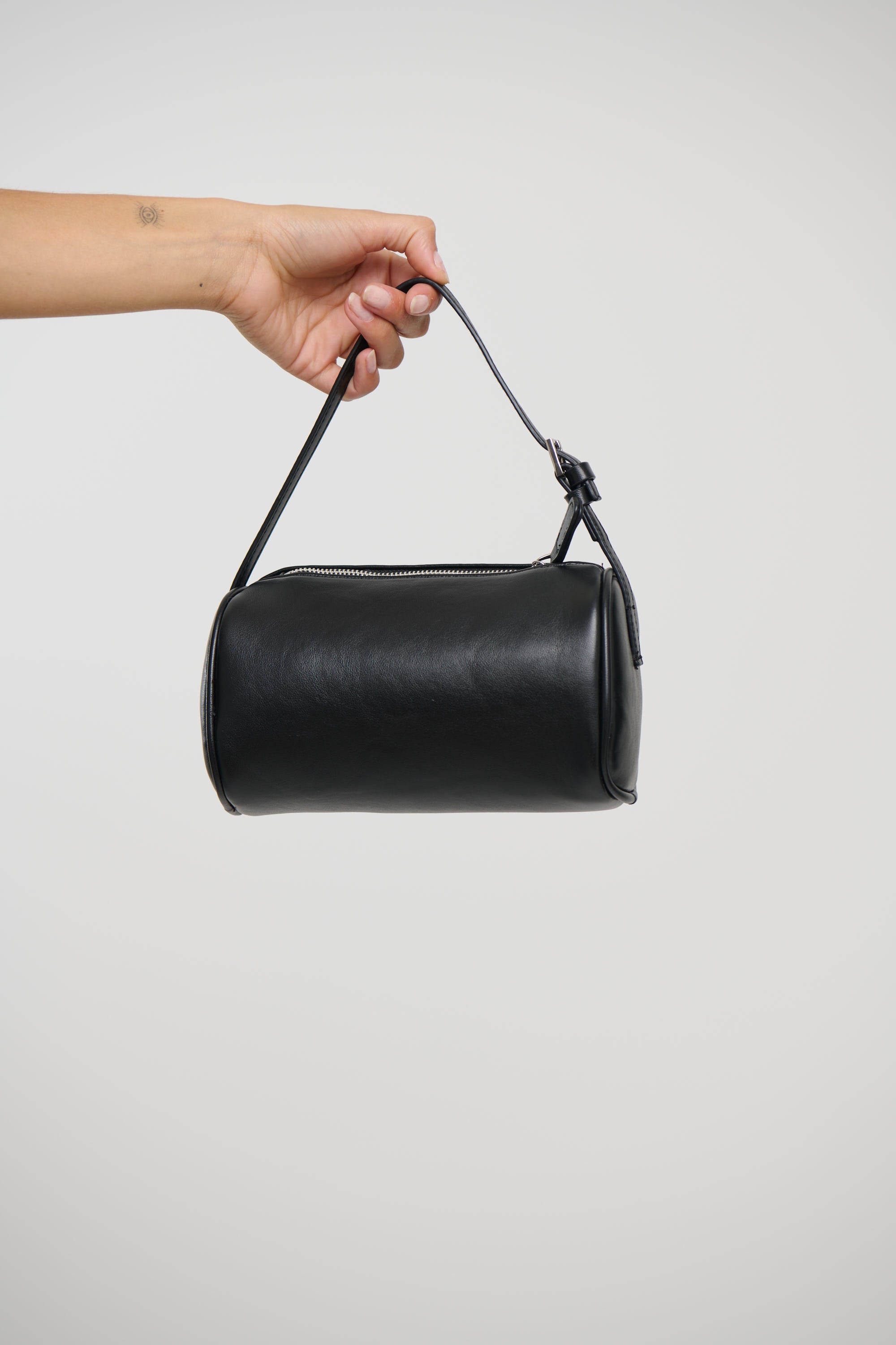 Kelli Genuine Leather Bag Black