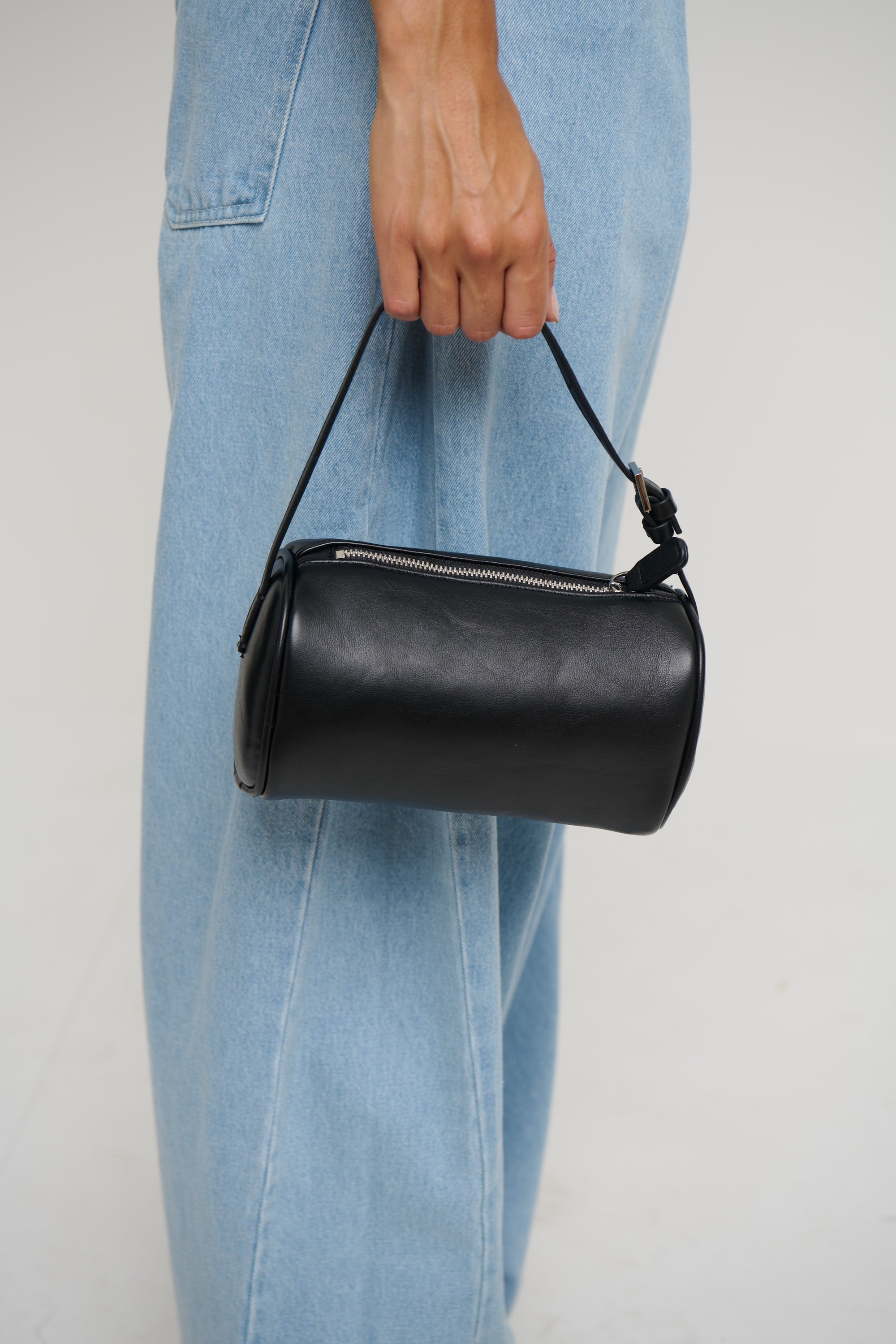 Kelli Genuine Leather Bag Black