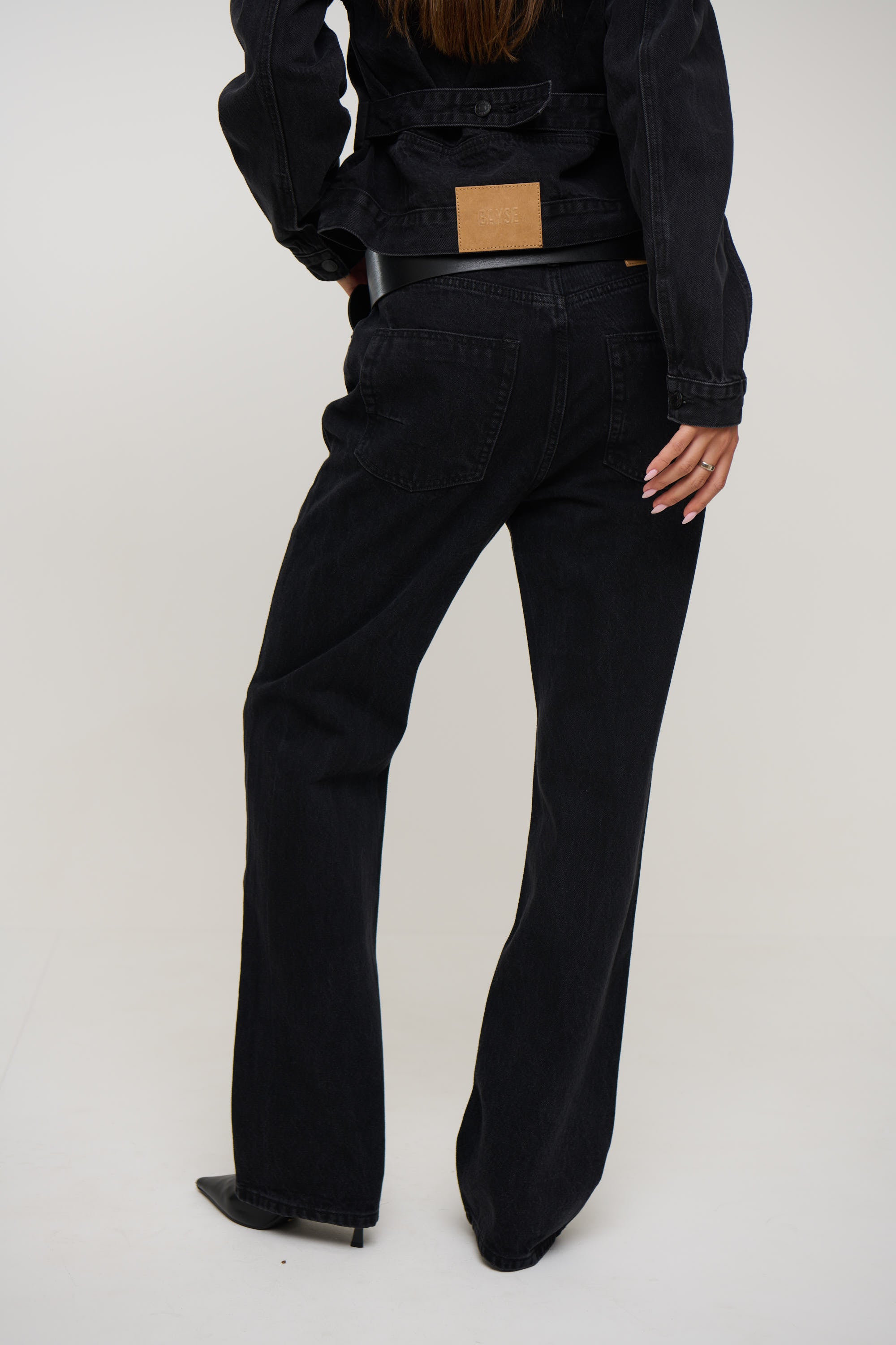 Tilly Bootleg Jean Backstage Black