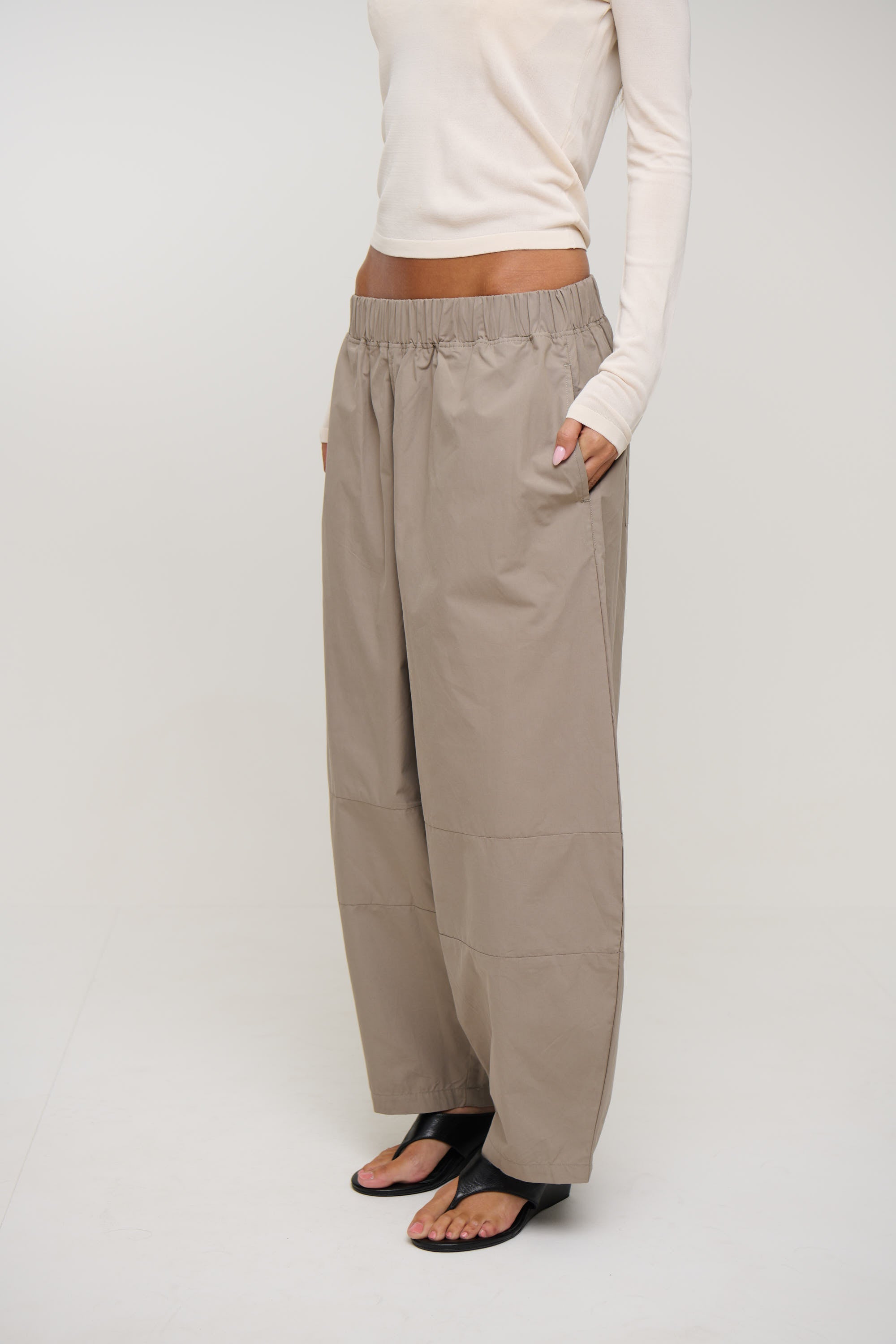 Unisex Julius Baggy Pant Khaki