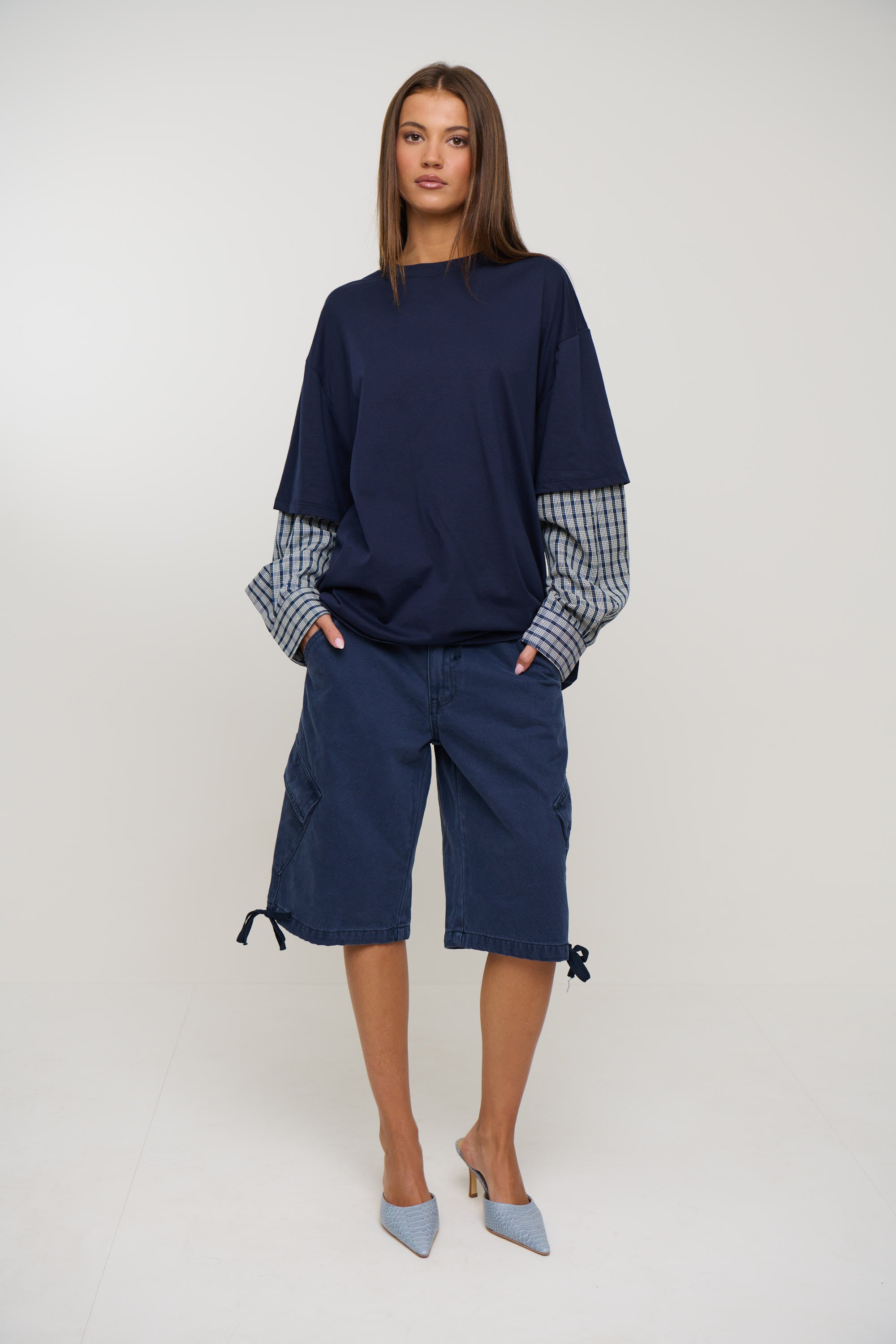 Bottega Shirt Navy