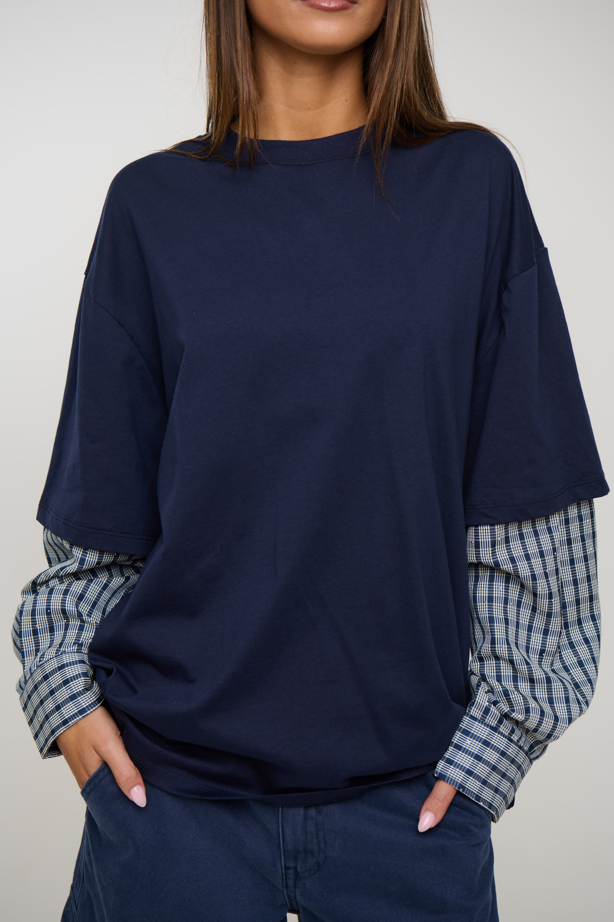Bottega Shirt Navy