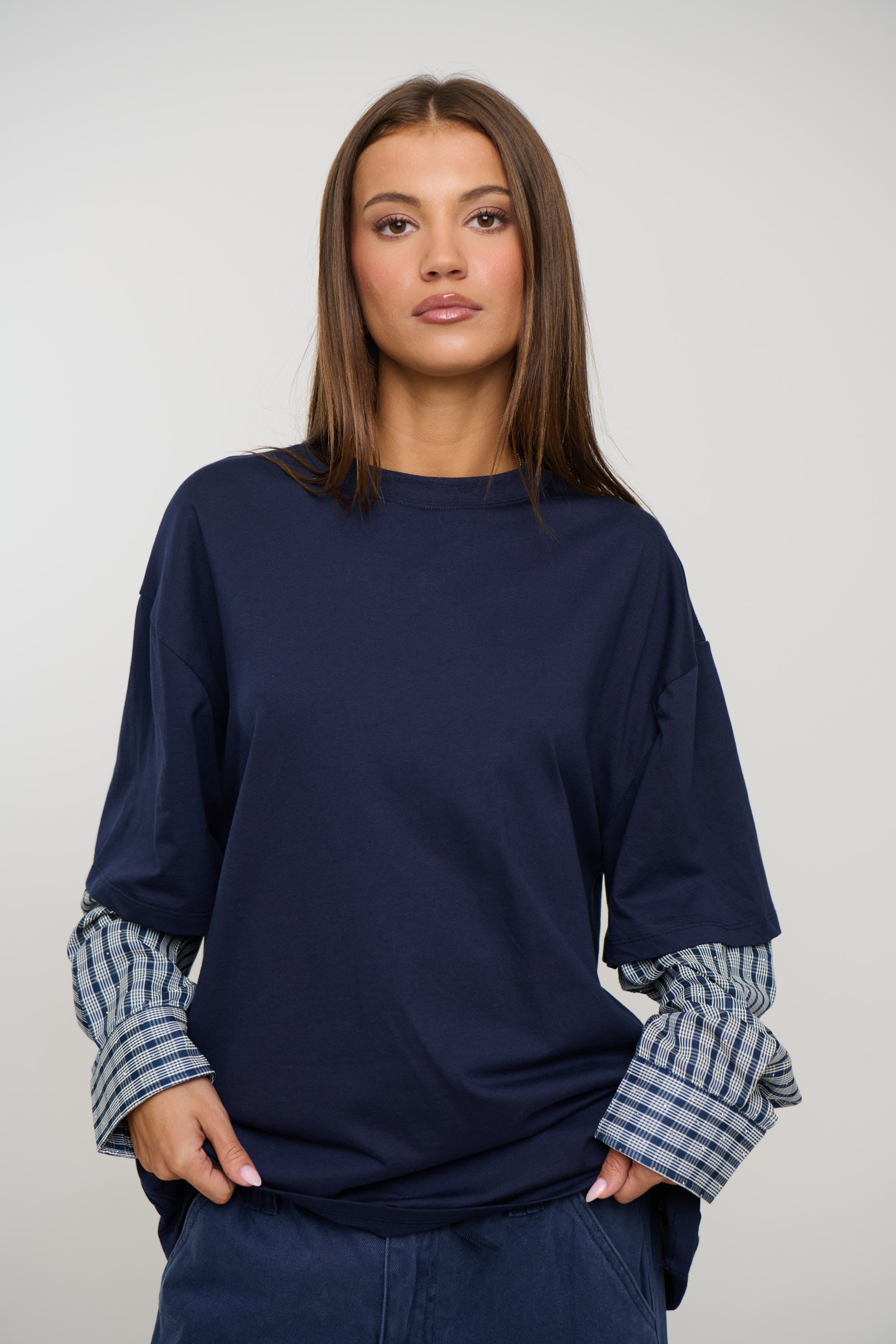 Bottega Shirt Navy
