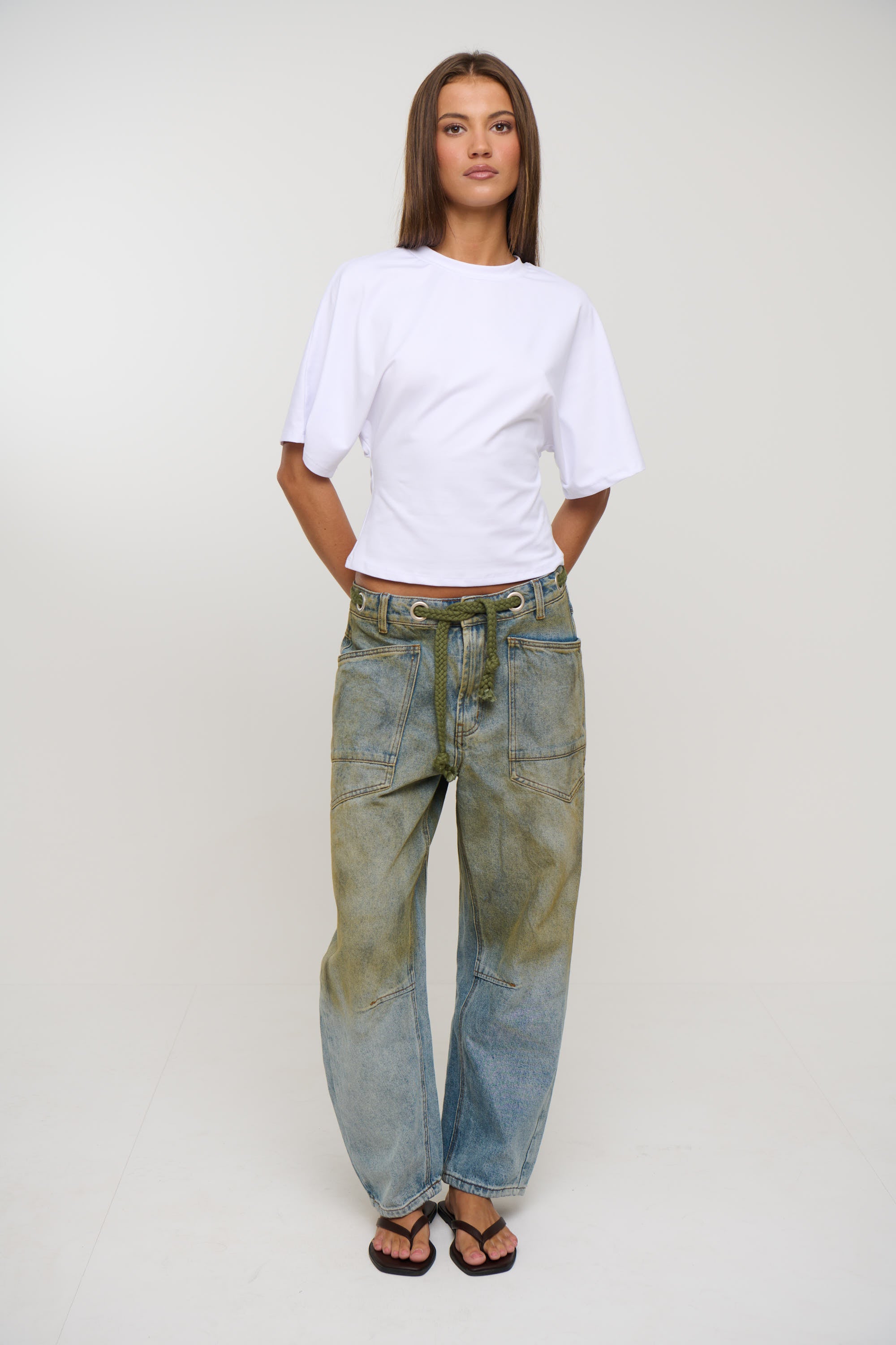 Rush Hour Jean Stone Blue