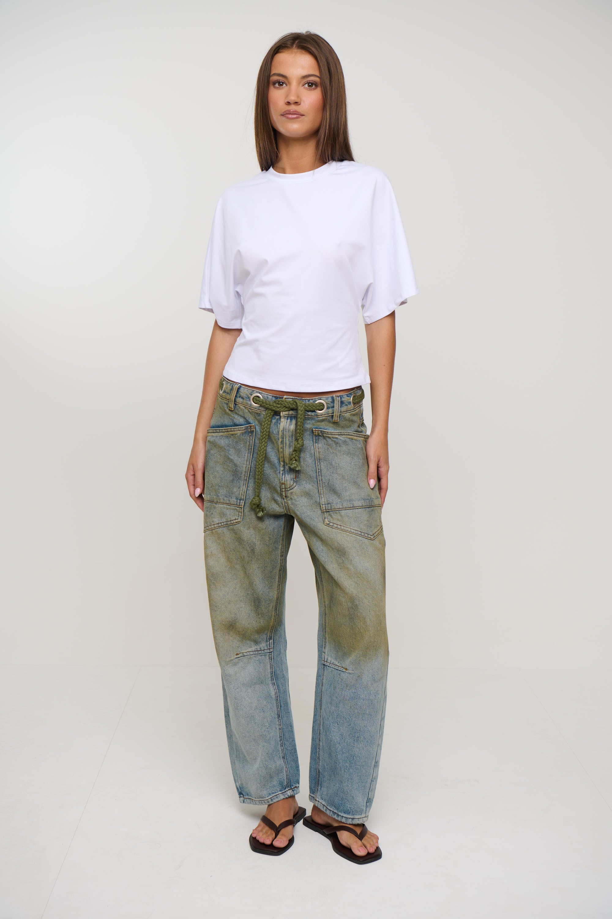 Rush Hour Jean Stone Blue