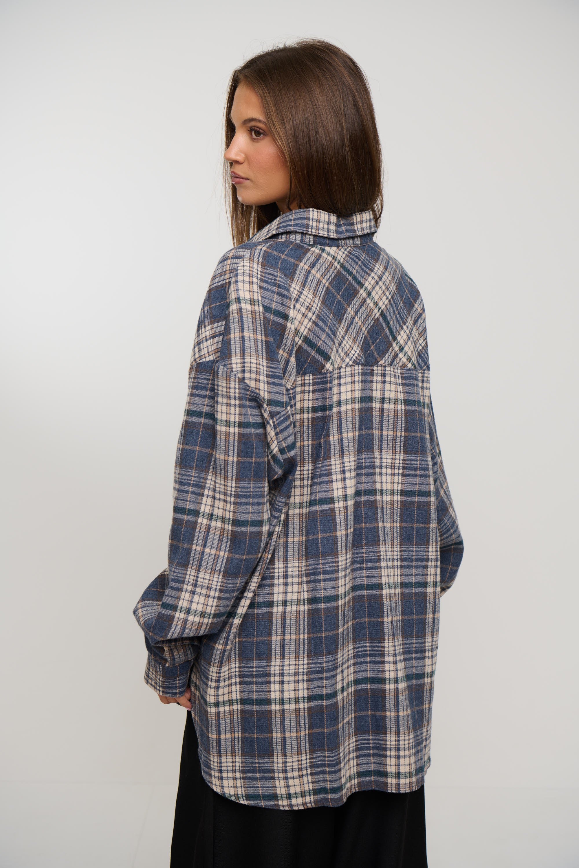 Clarity Shirt Ash Plaid