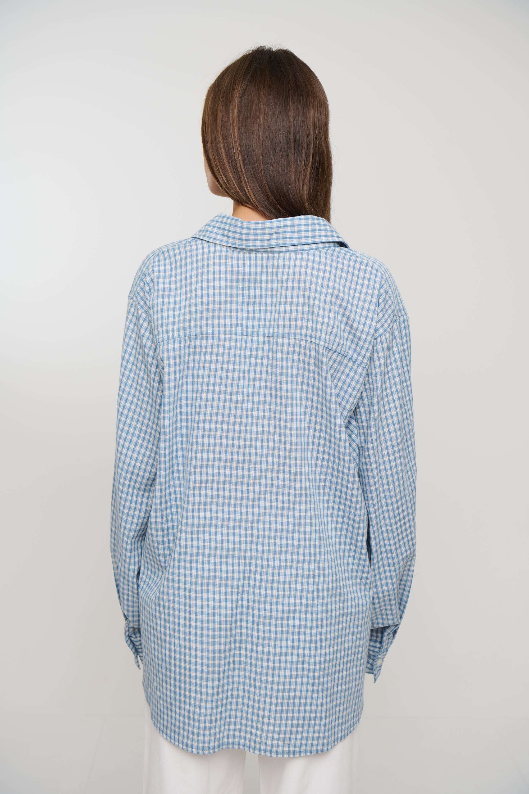 Notting Hill Shirt Baby Blue Check