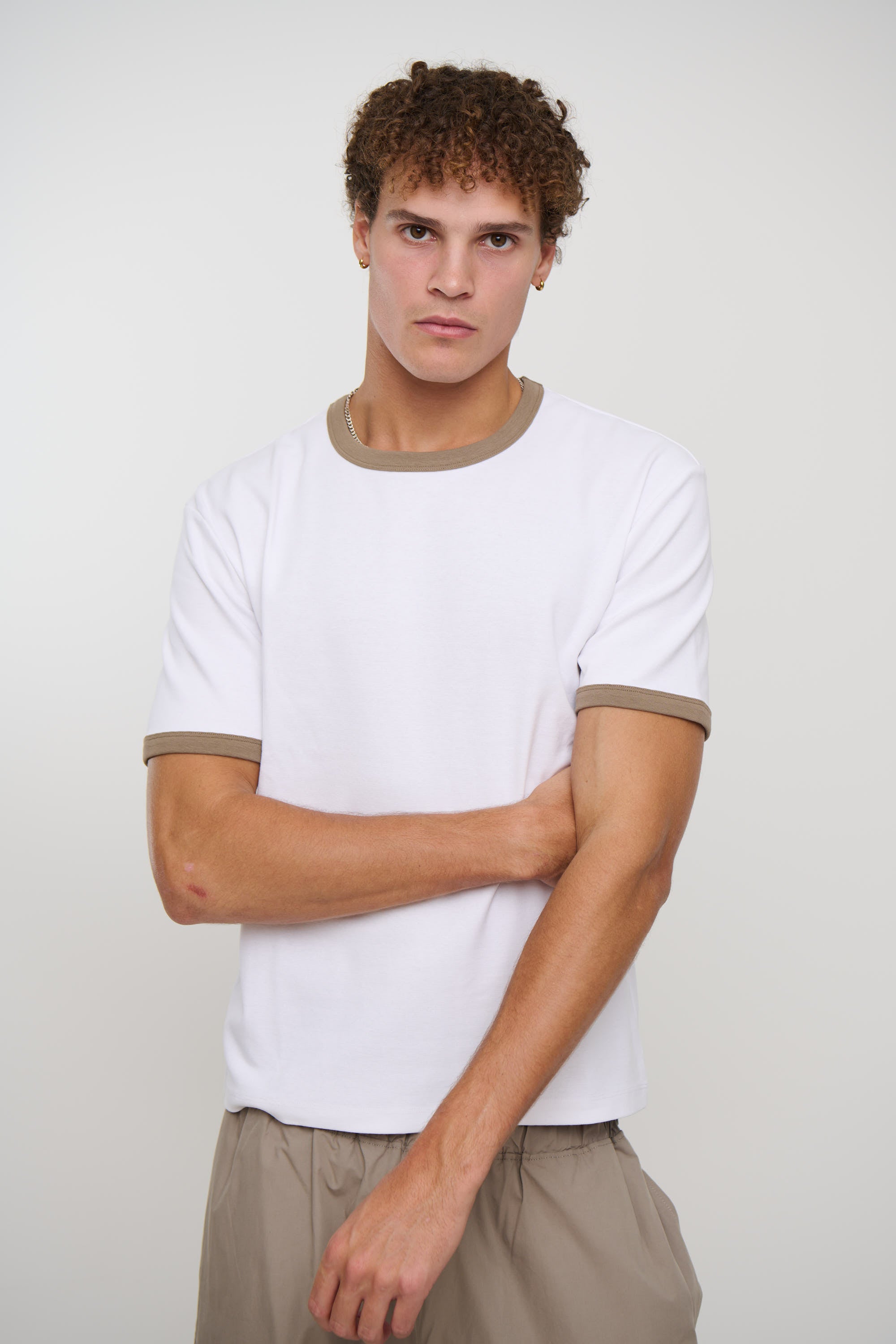 Charlie Ringer Tee Mocha