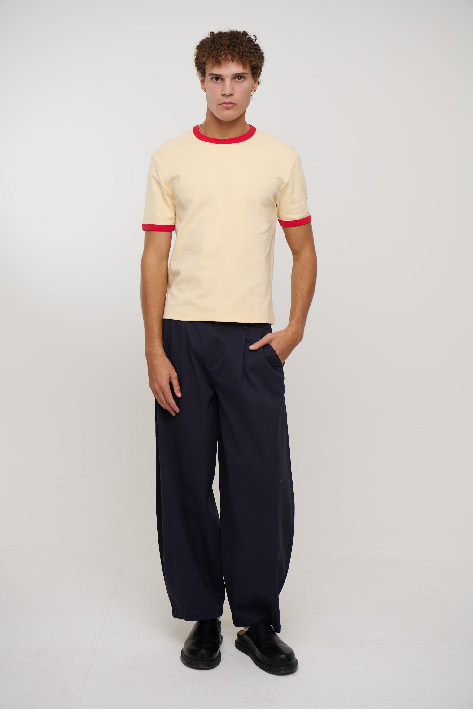 Charlie Ringer Tee Pastel