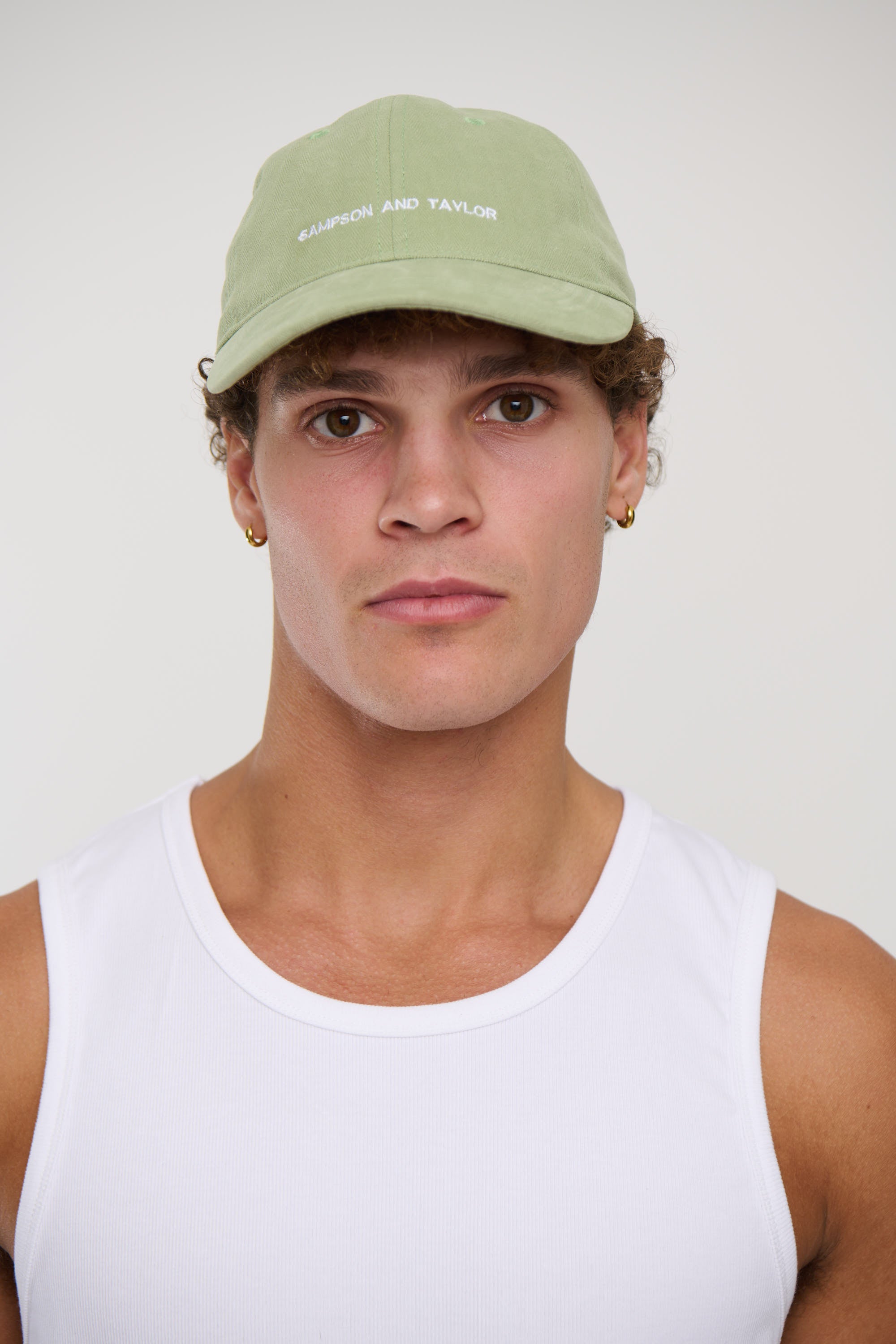 College Cap Minimal Khaki