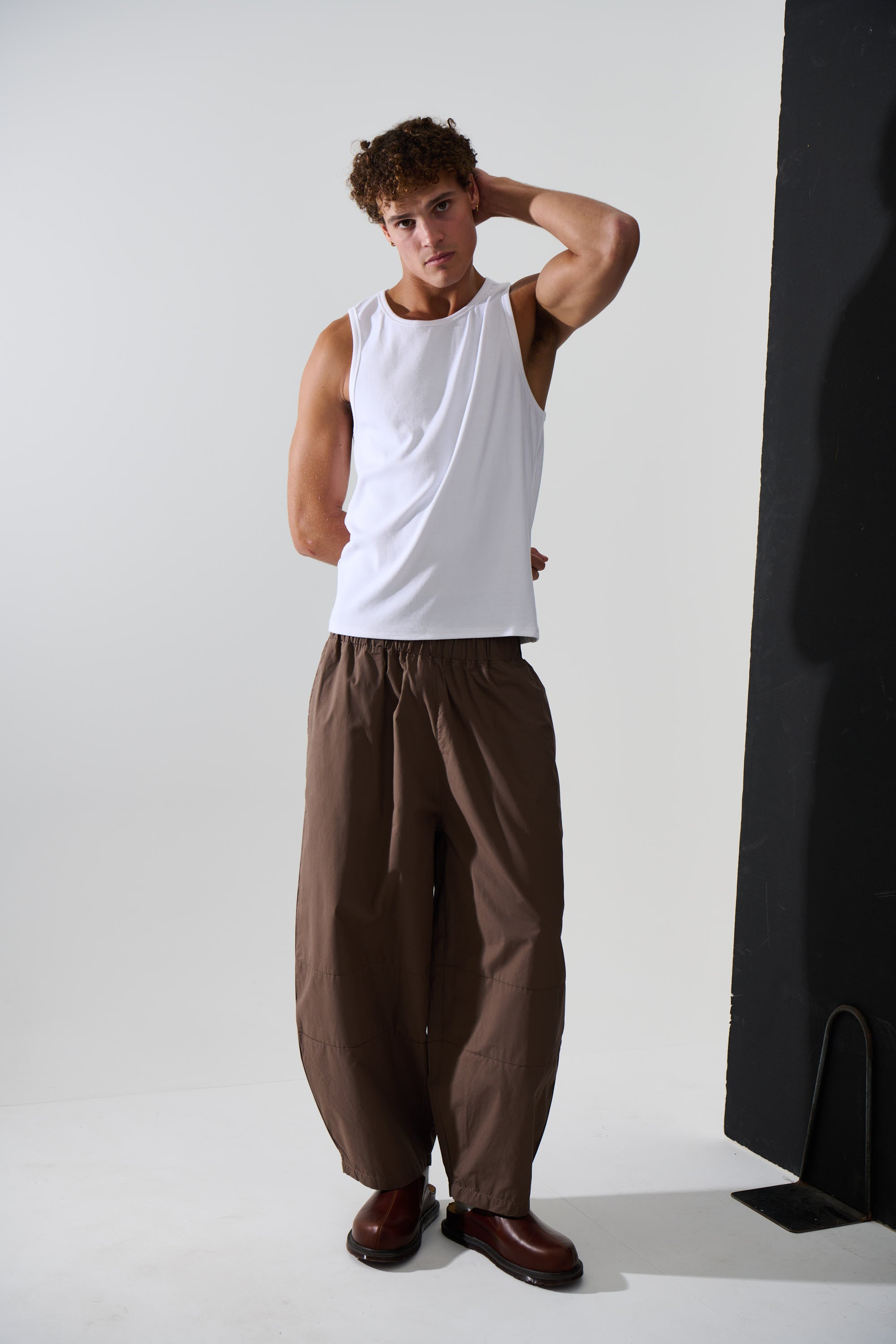 Julius Baggy Pant Mocha
