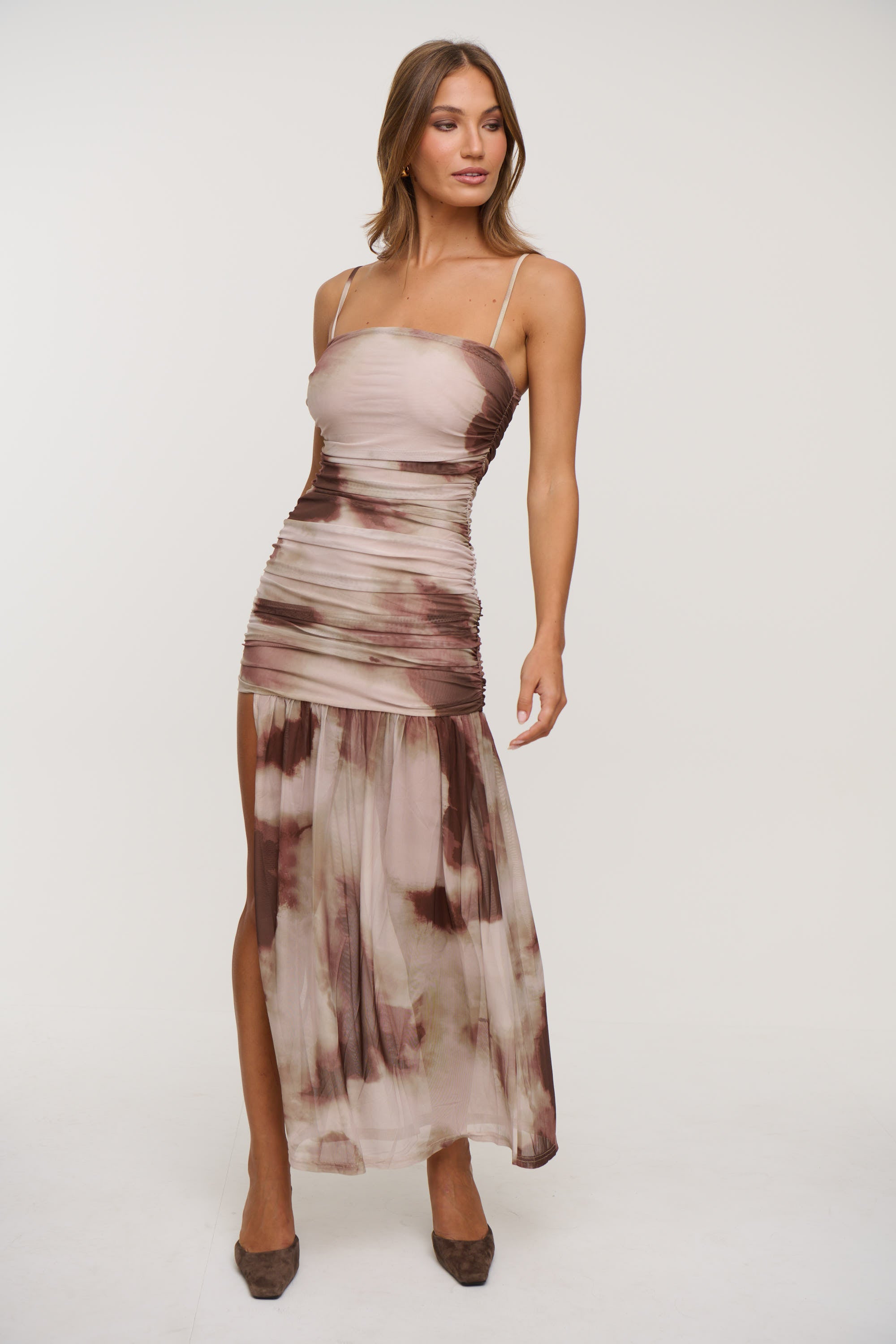 Aitana Maxi Dress Smoke