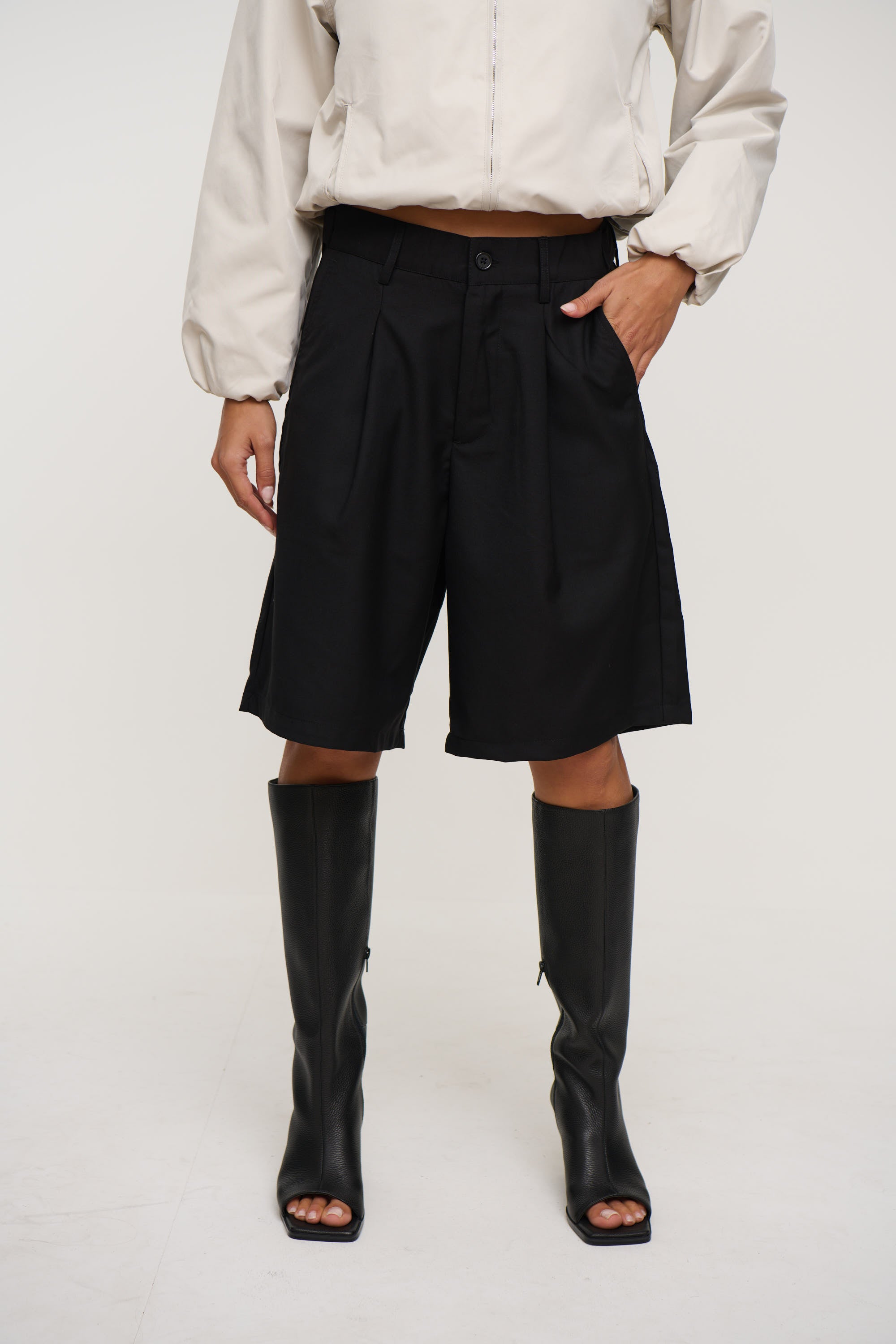 Unisex Dom Relaxed Short Black