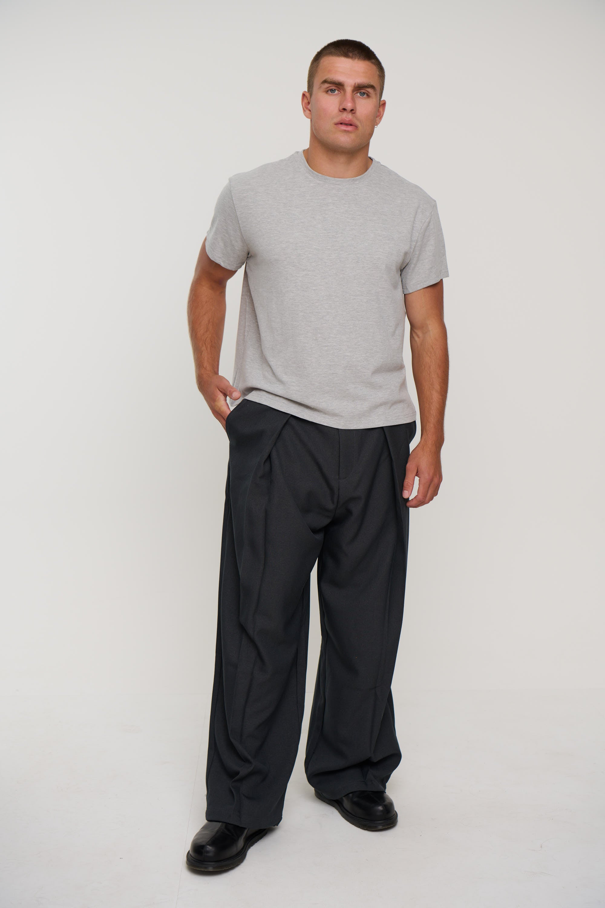 Roland Stretch Tee Grey