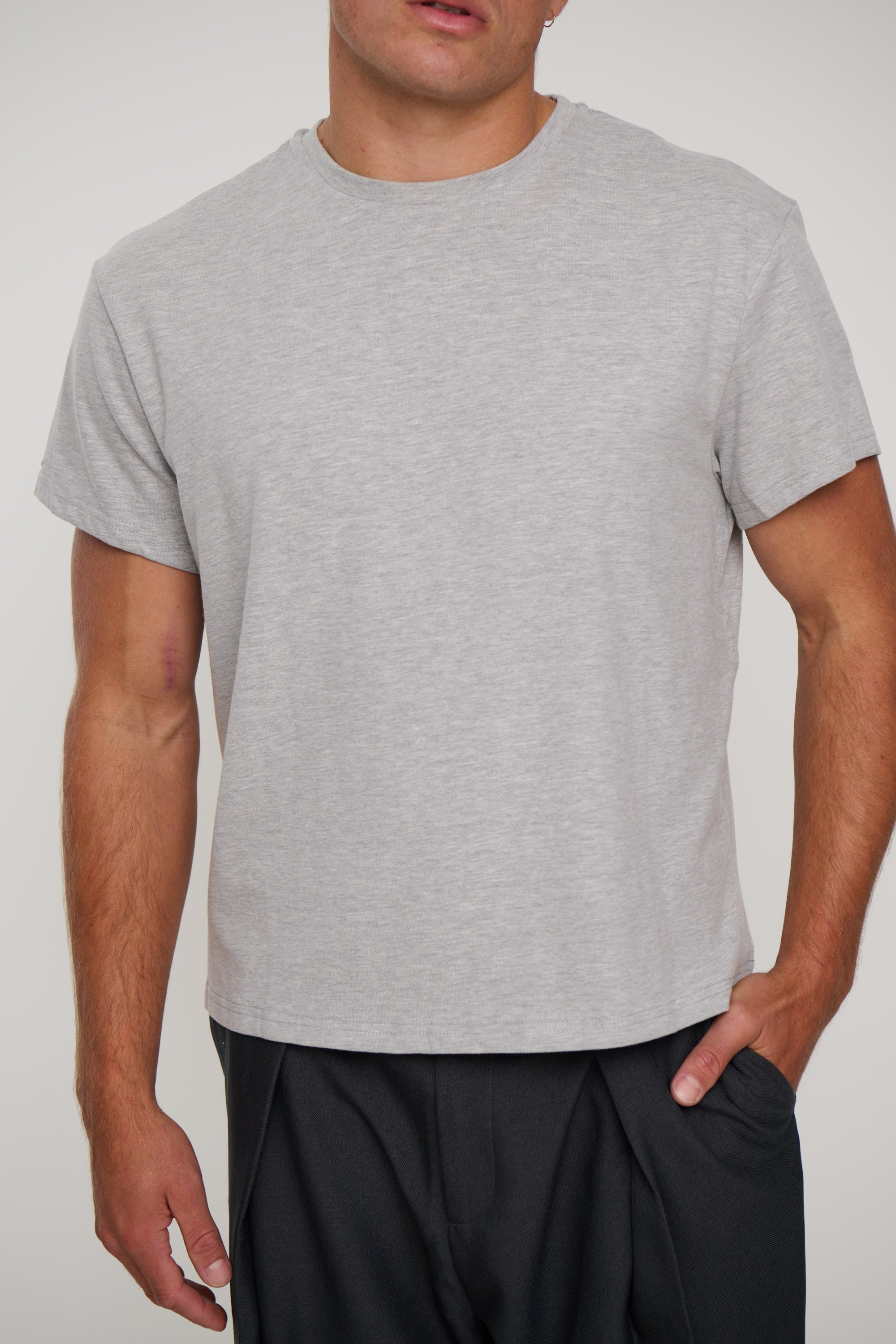 Roland Stretch Tee Grey