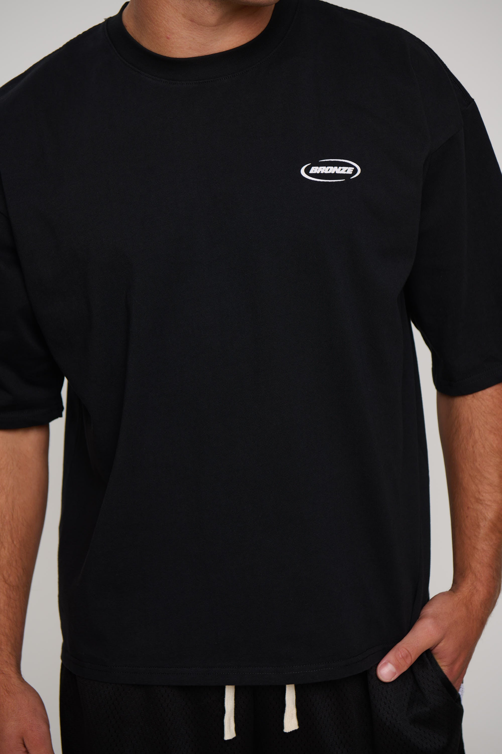 Riley Logo Tee Black
