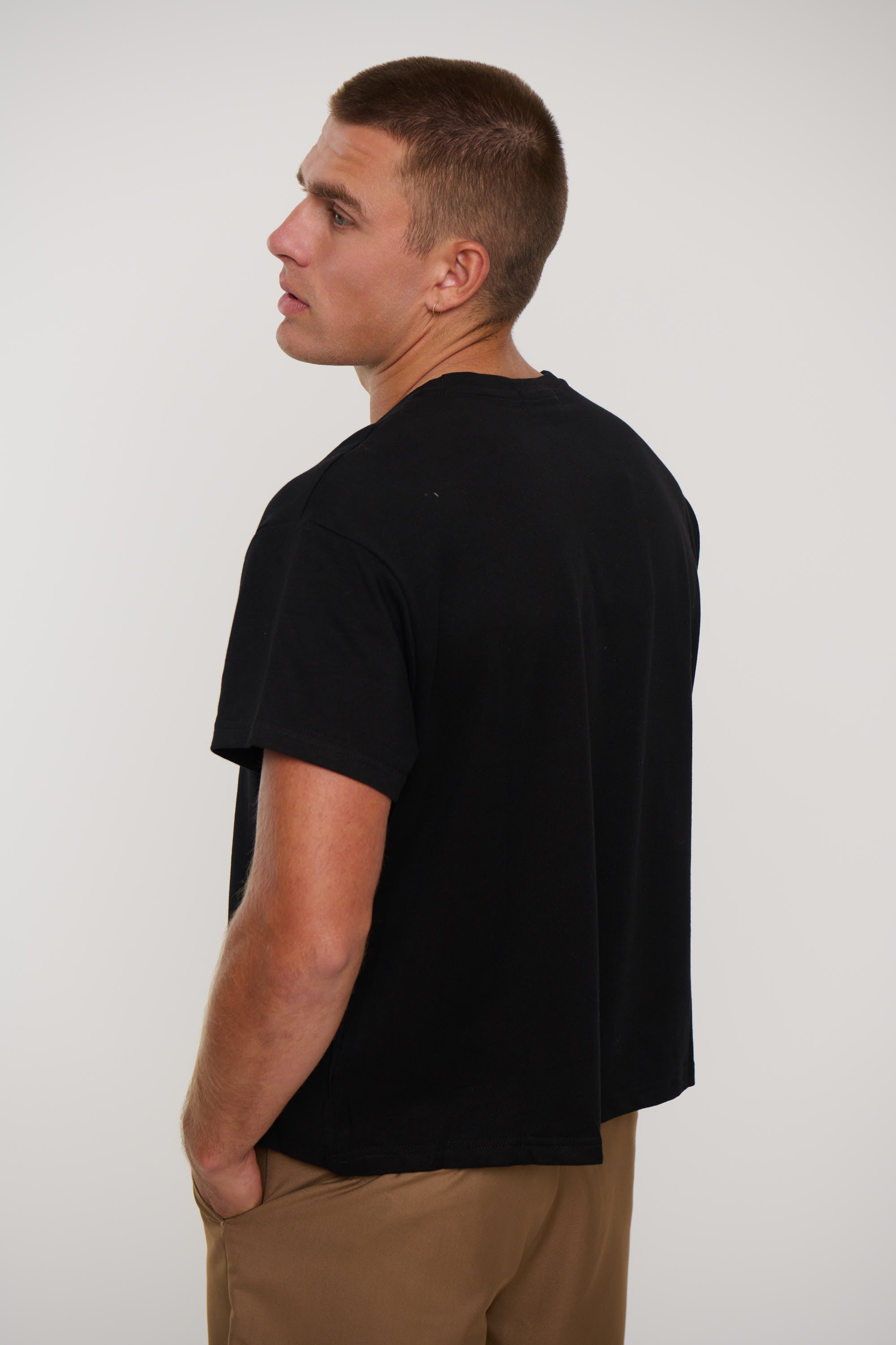 Roland Stretch Tee Black