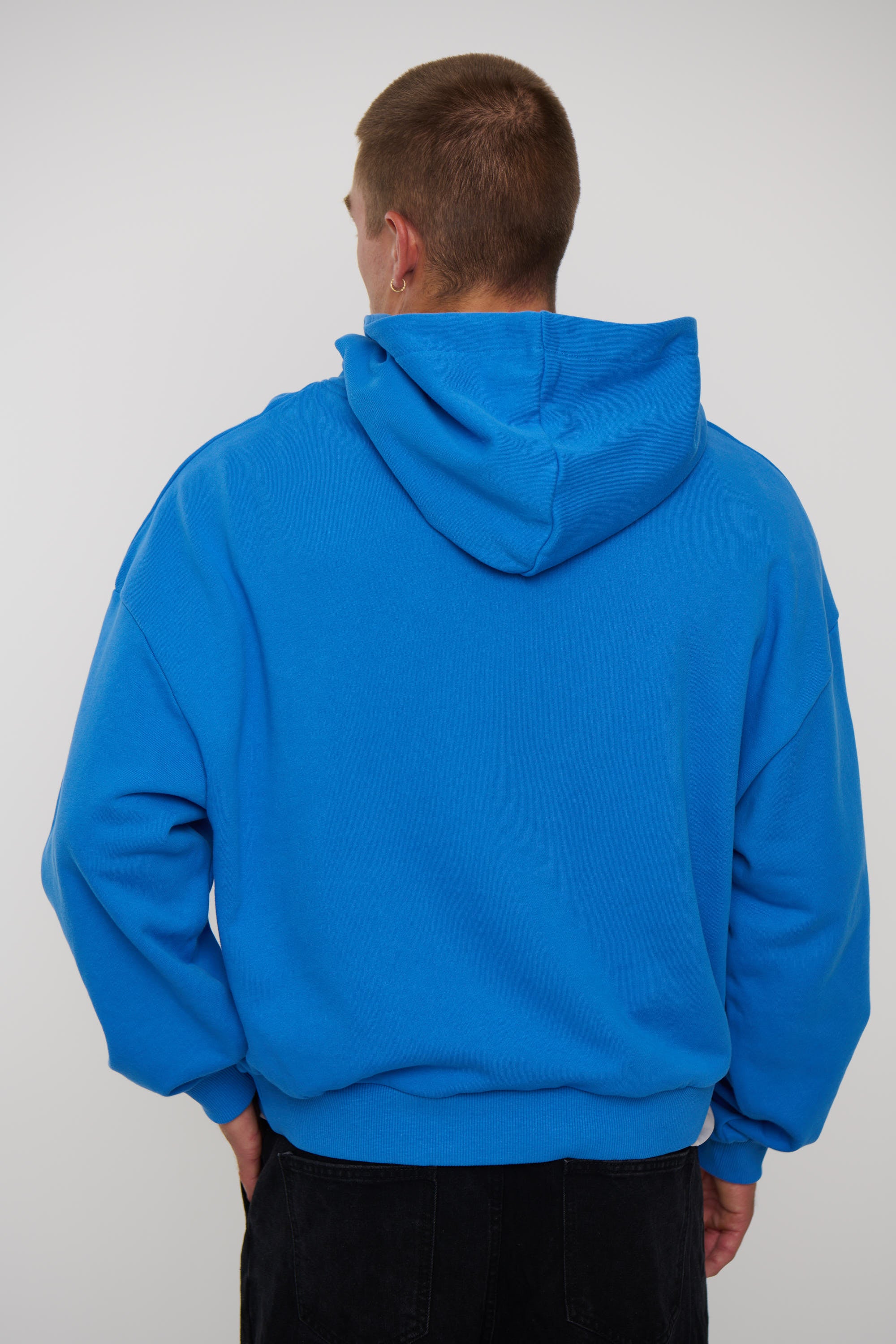 Logo Hoodie Cobalt Blue