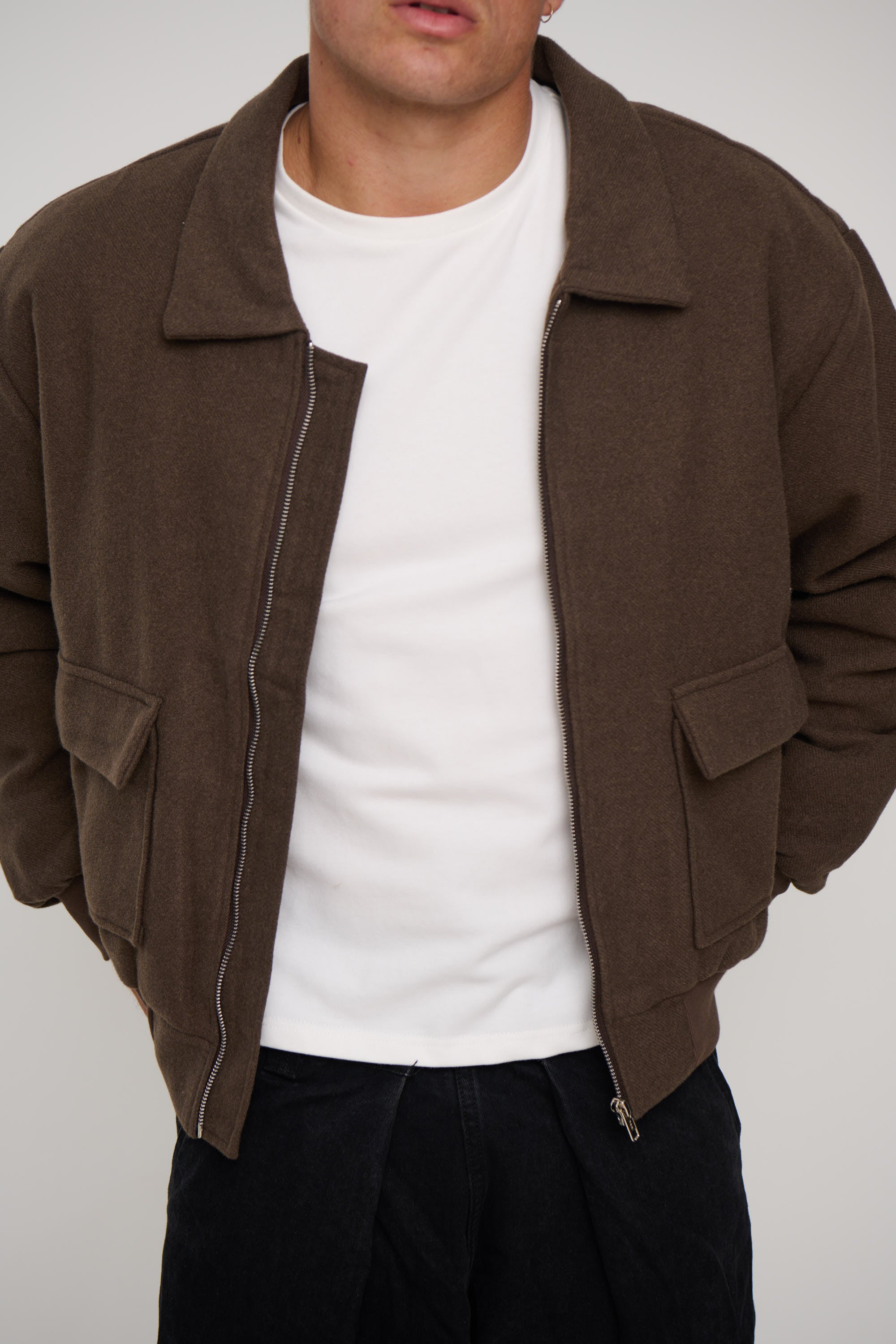 Pauly Lined Jacket Choc