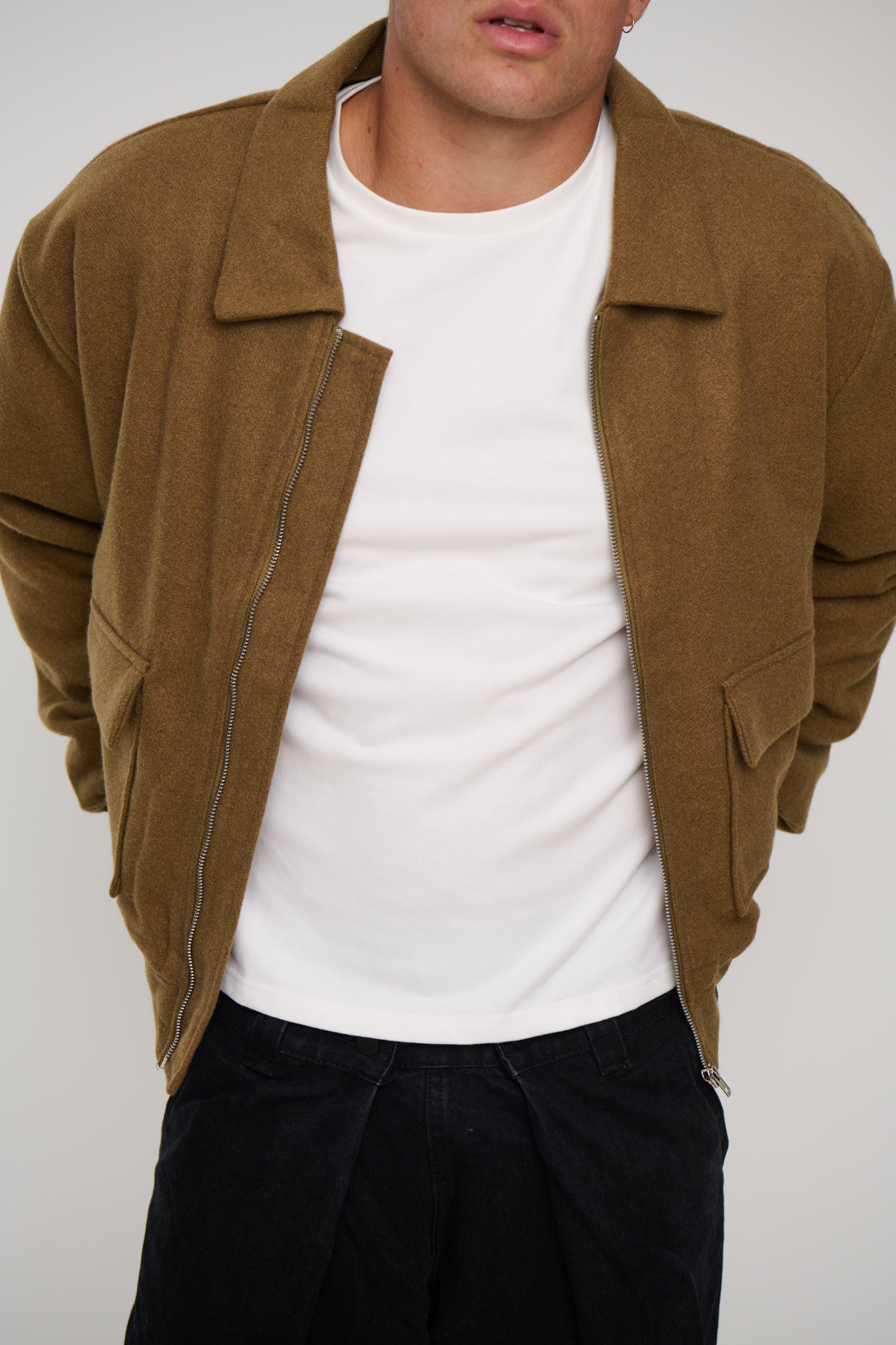 Pauly Lined Jacket Army