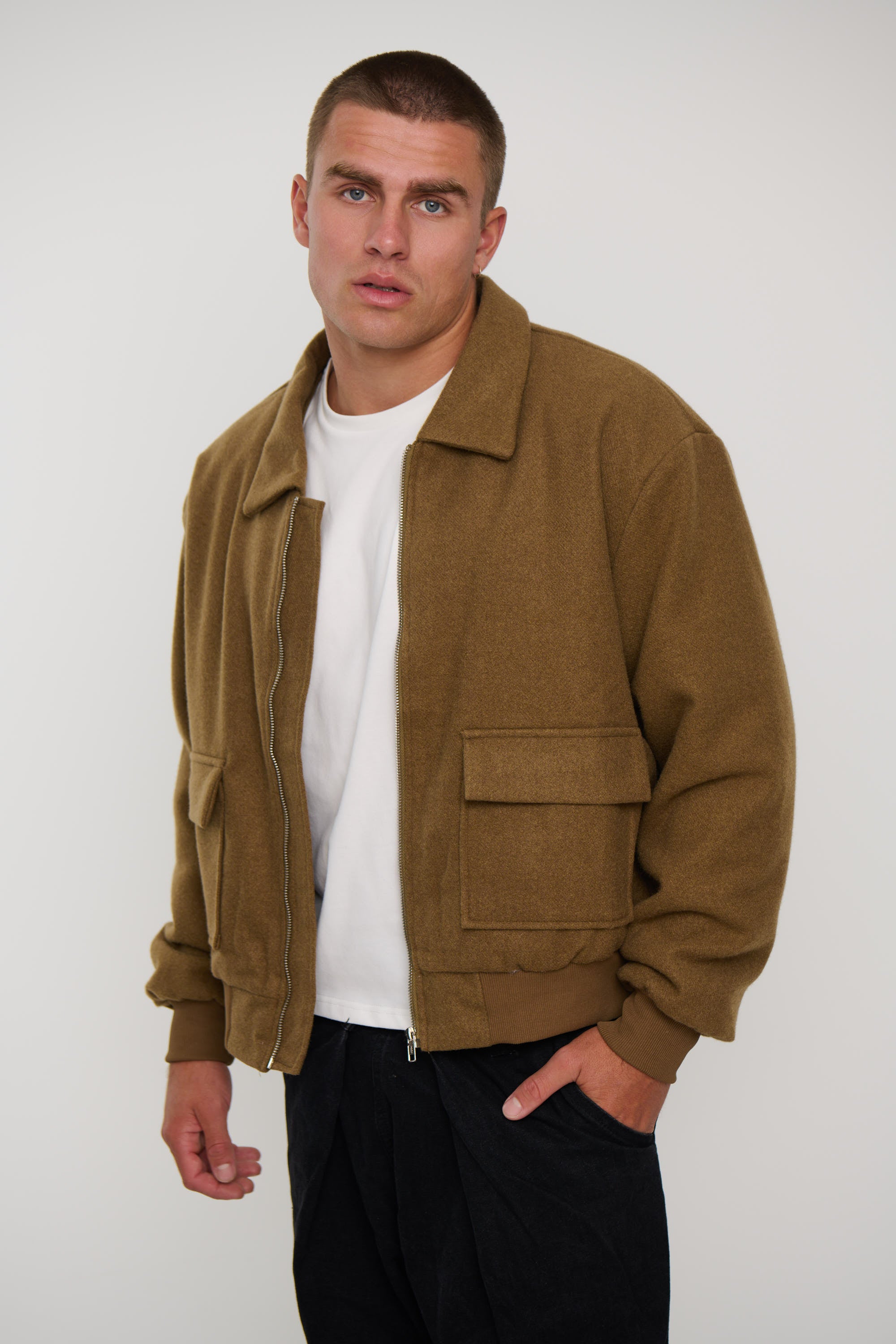Pauly Lined Jacket Army