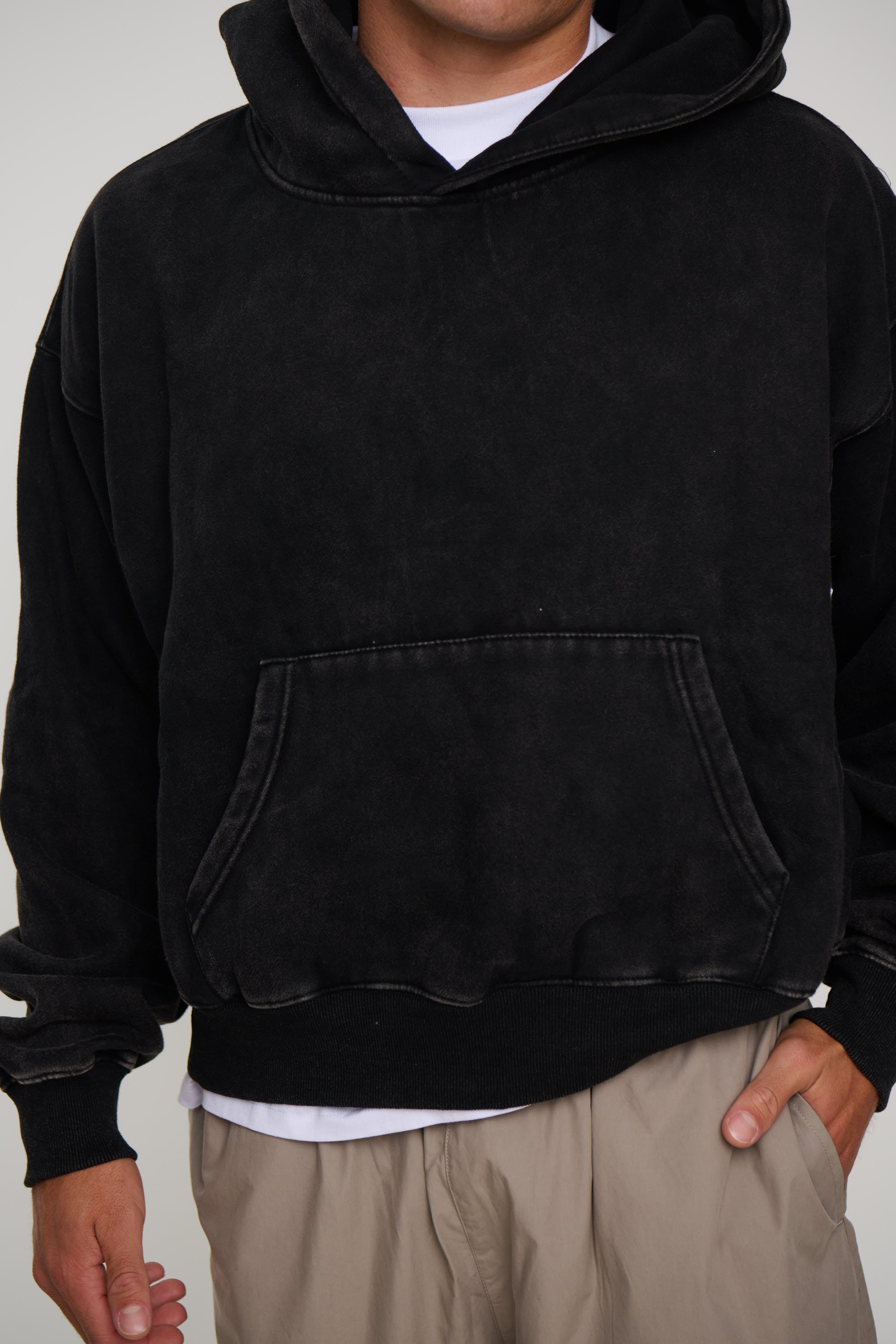 Roman Oversize Hoodie Black