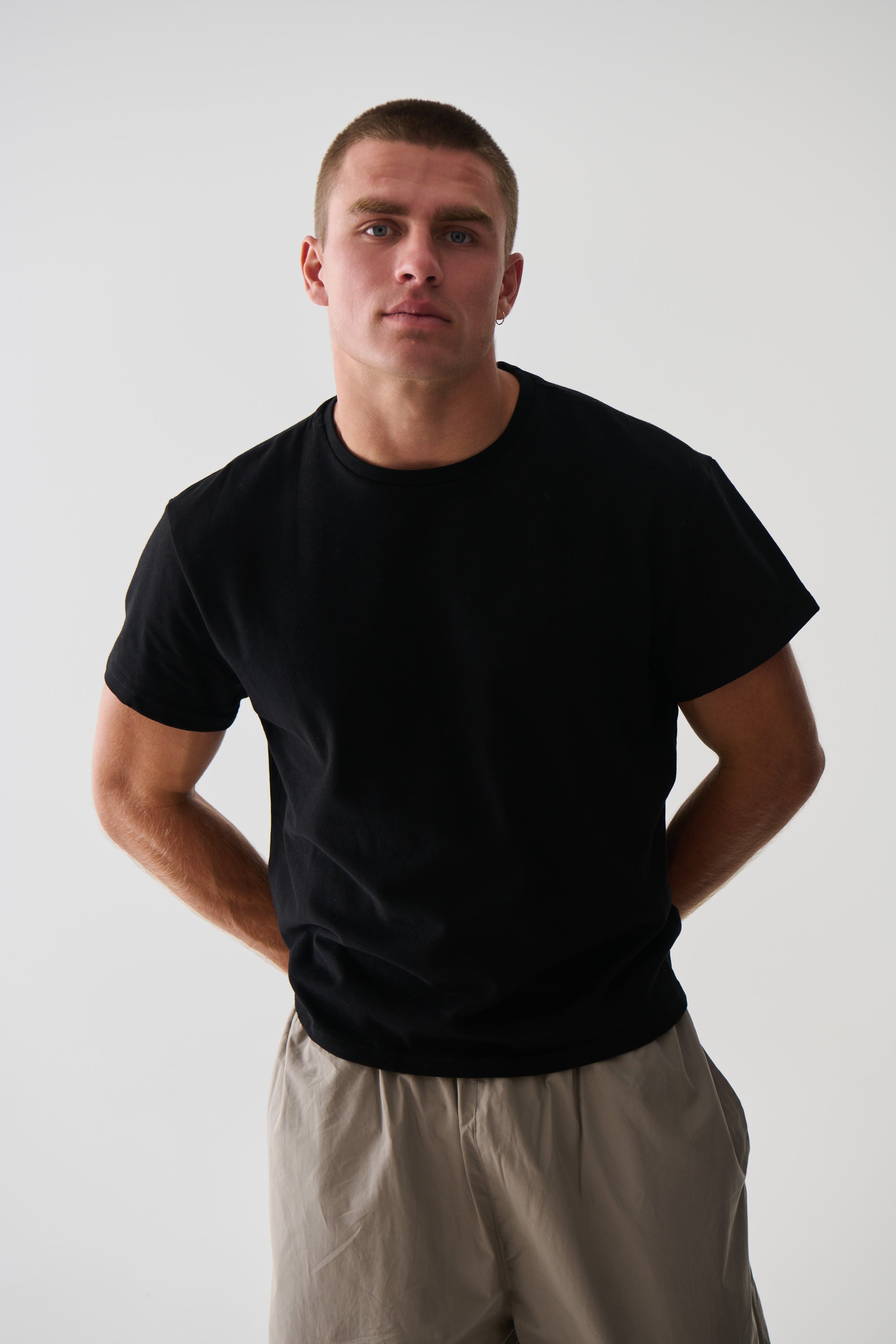 Roland Stretch Tee Black