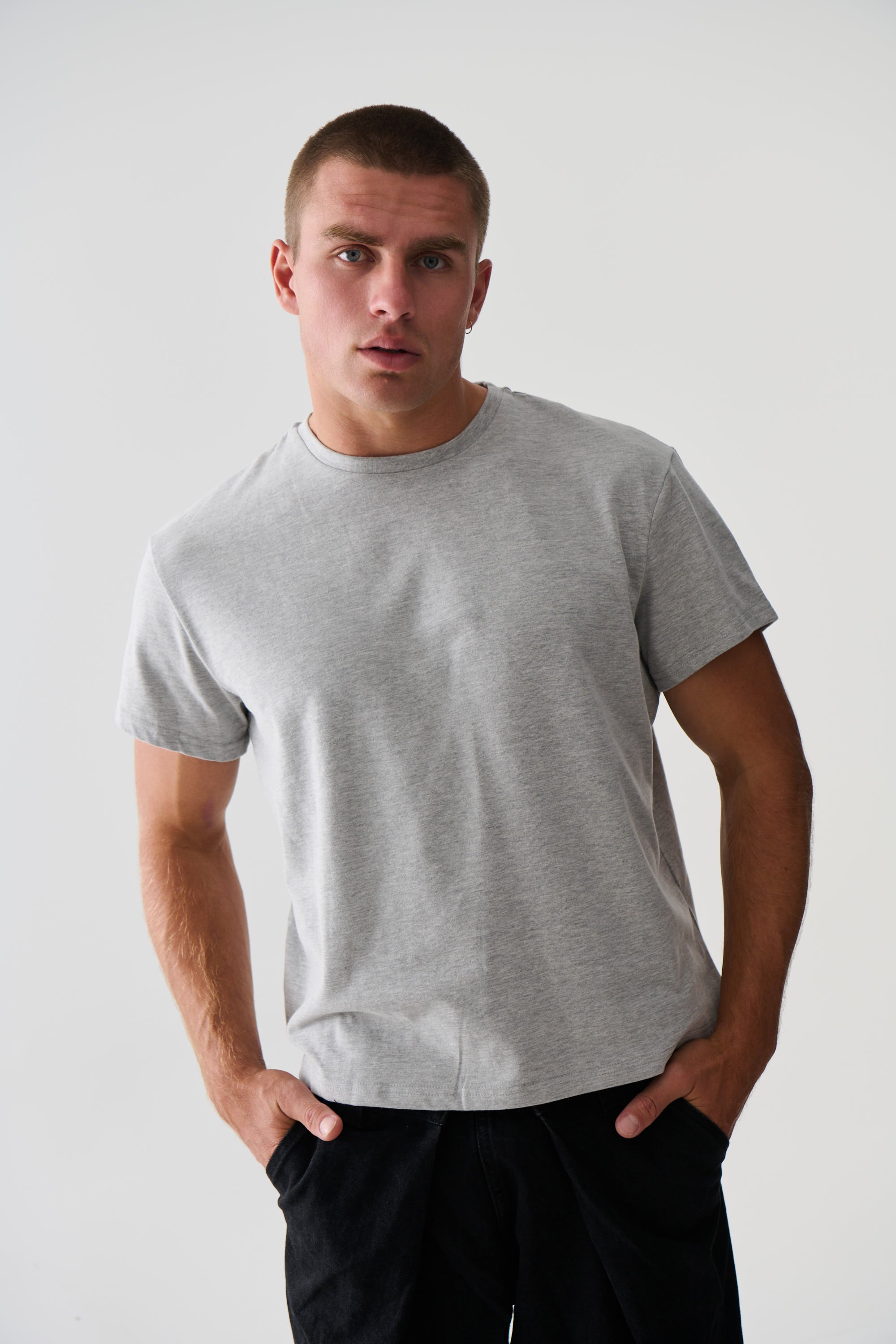 Roland Stretch Tee Grey