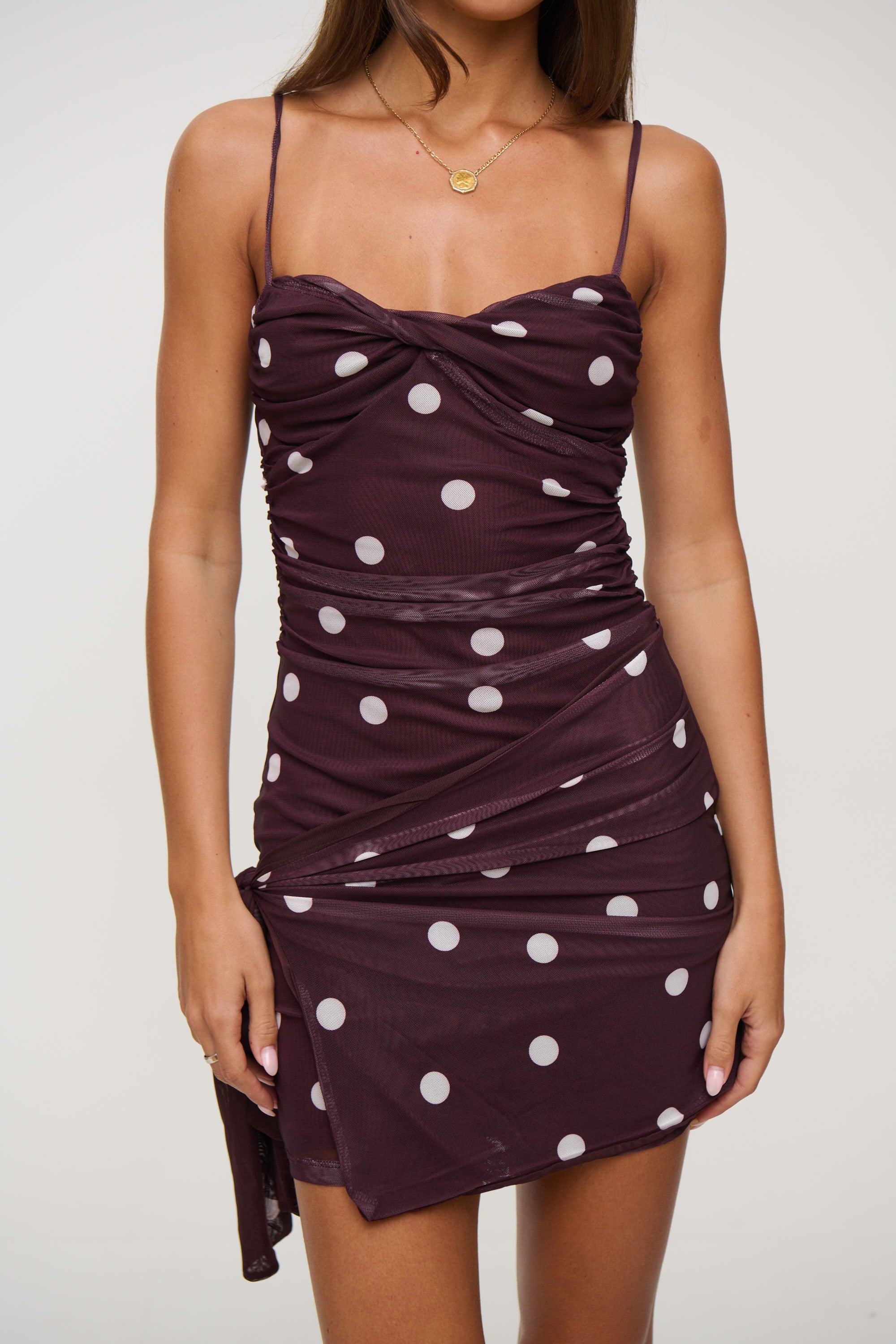 Esme Mini Dress Chocolate