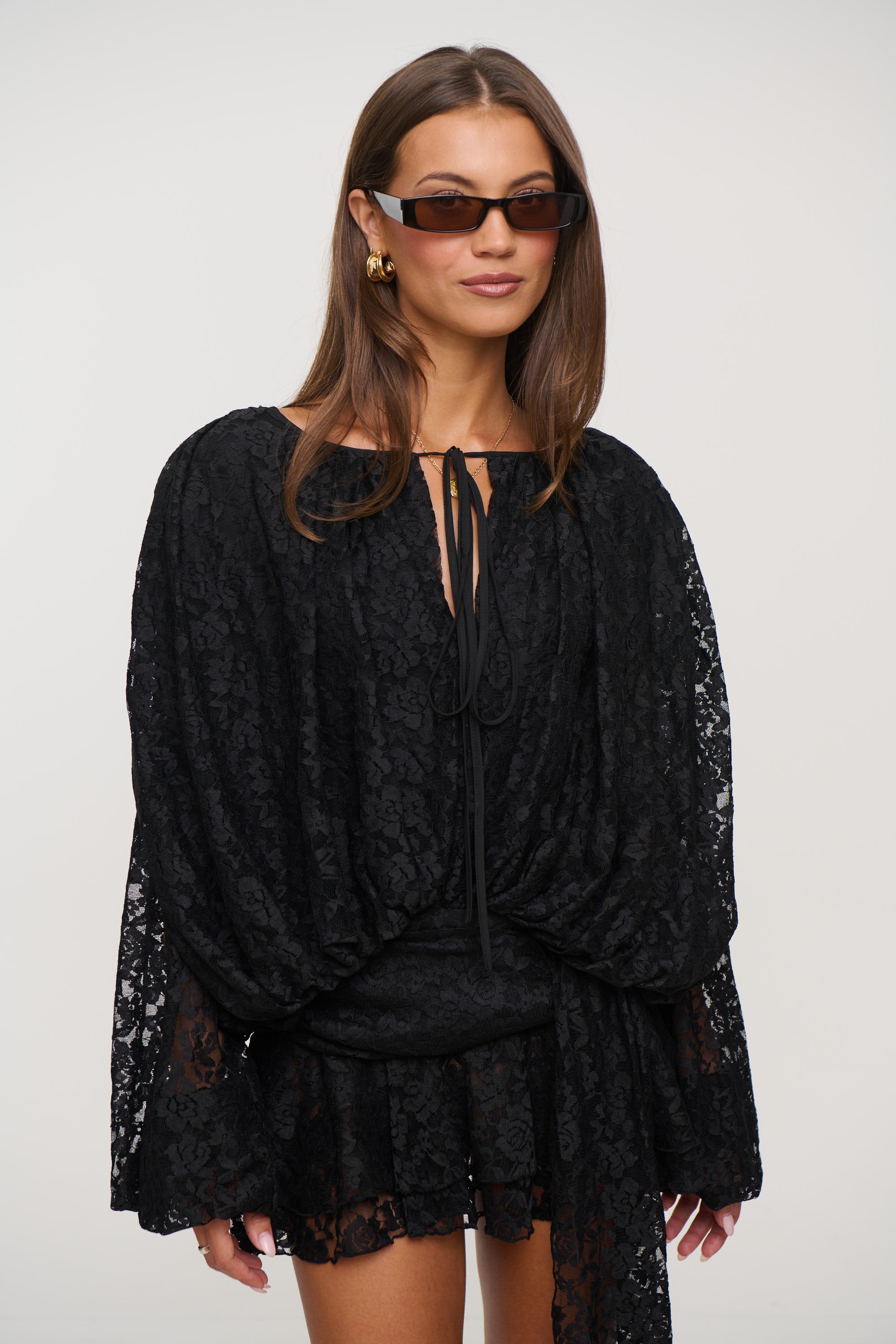 Elements Mini Dress Noir