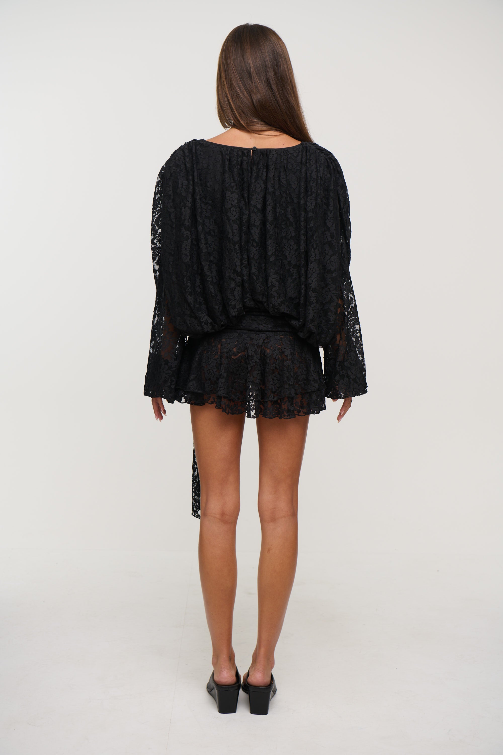 Elements Mini Dress Noir