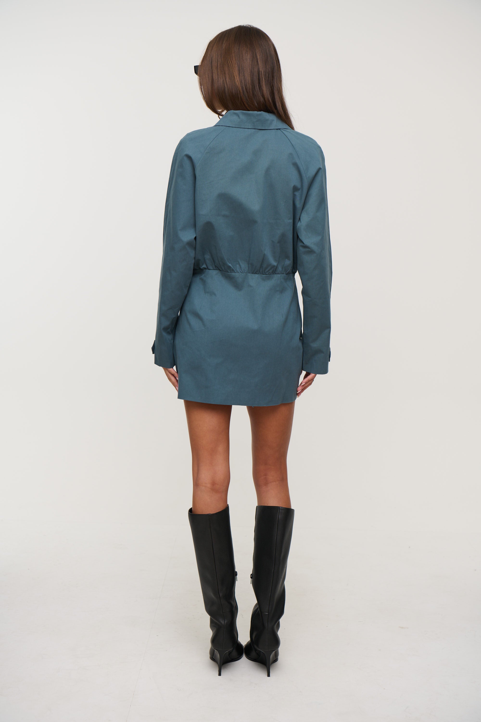 Wiseguy Mini Dress Slate