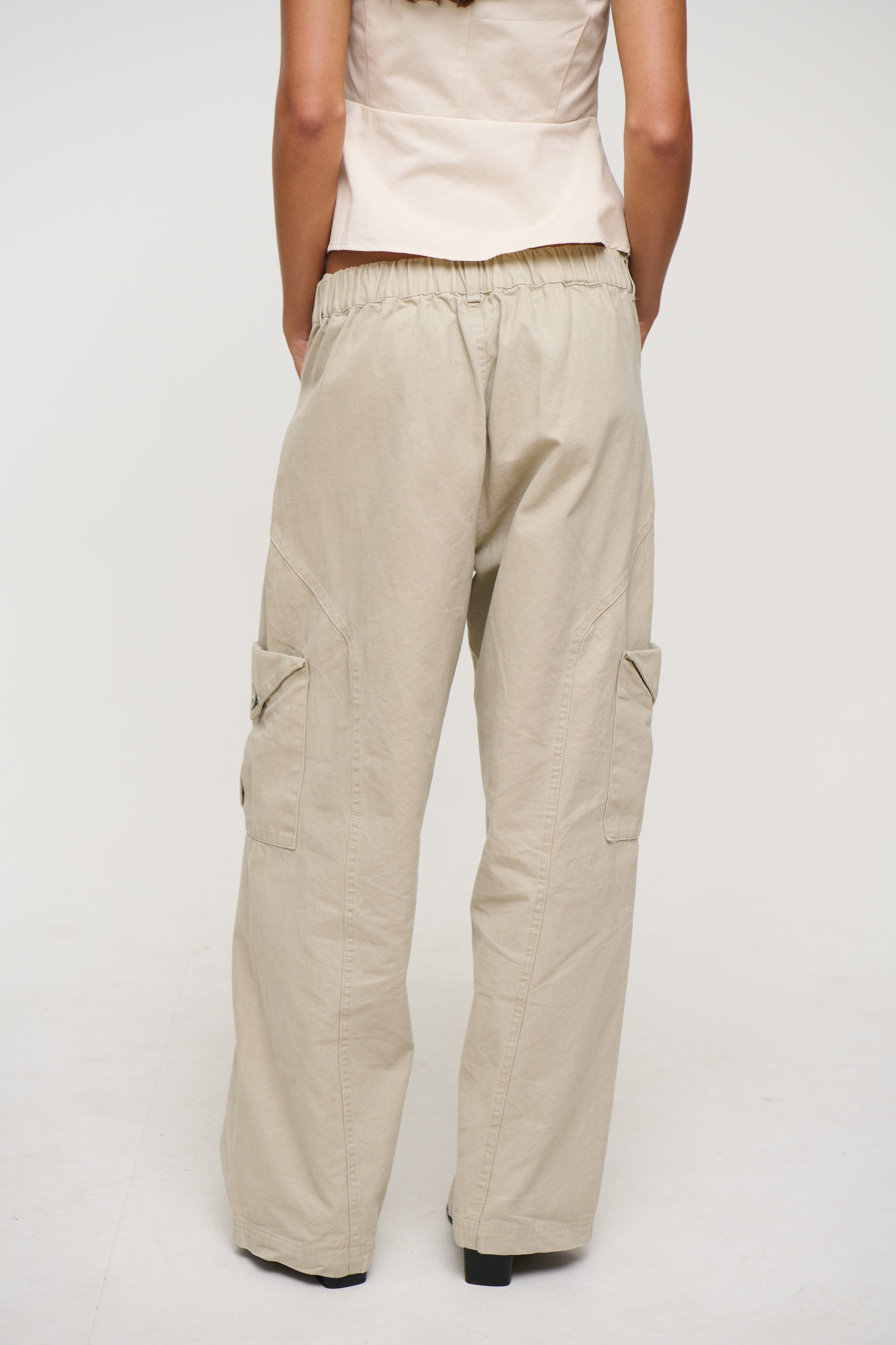 Annie Cargo Pant Stone