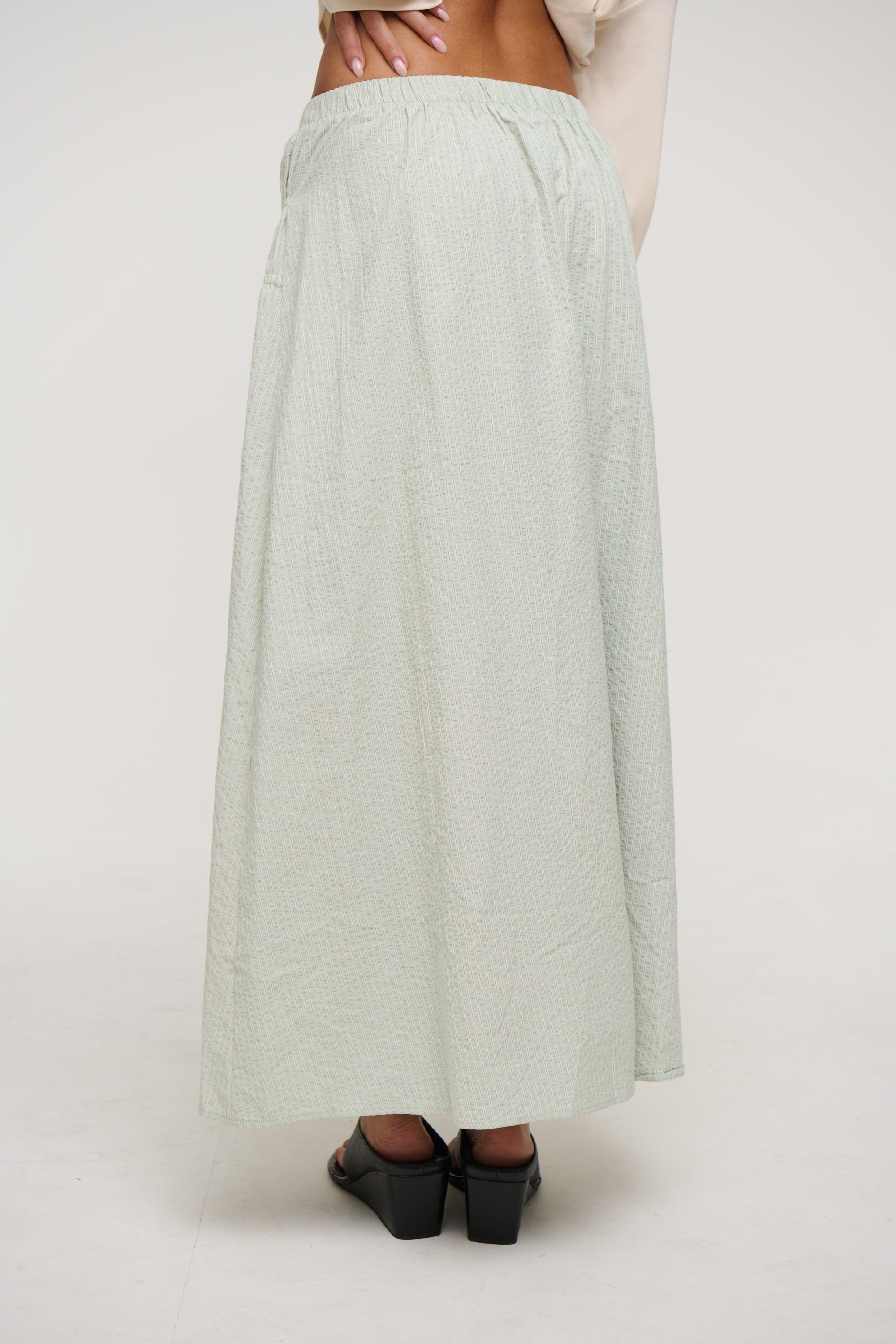 Nixon Maxi Skirt Sage