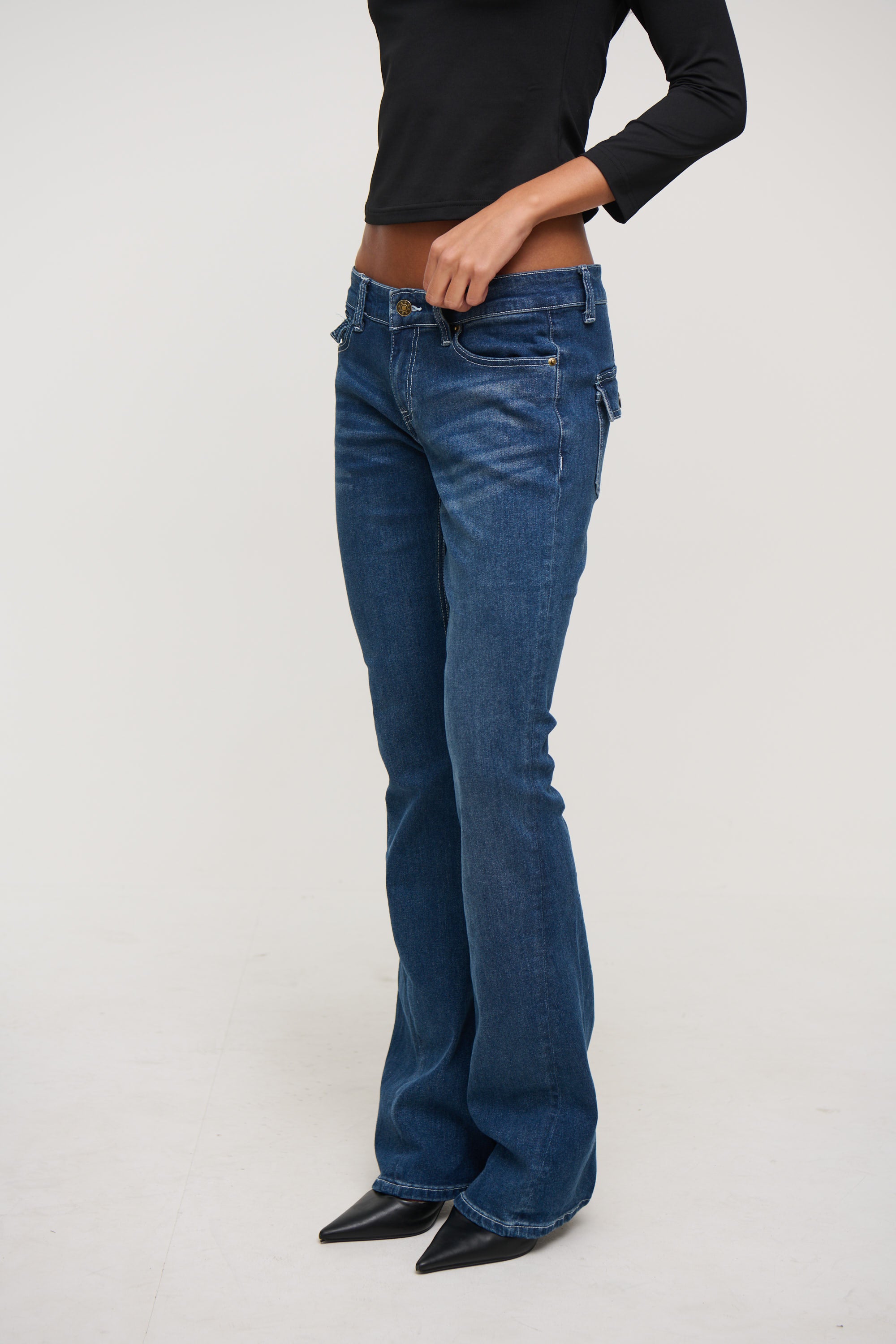 Mary-Kate Jean Mid Blue