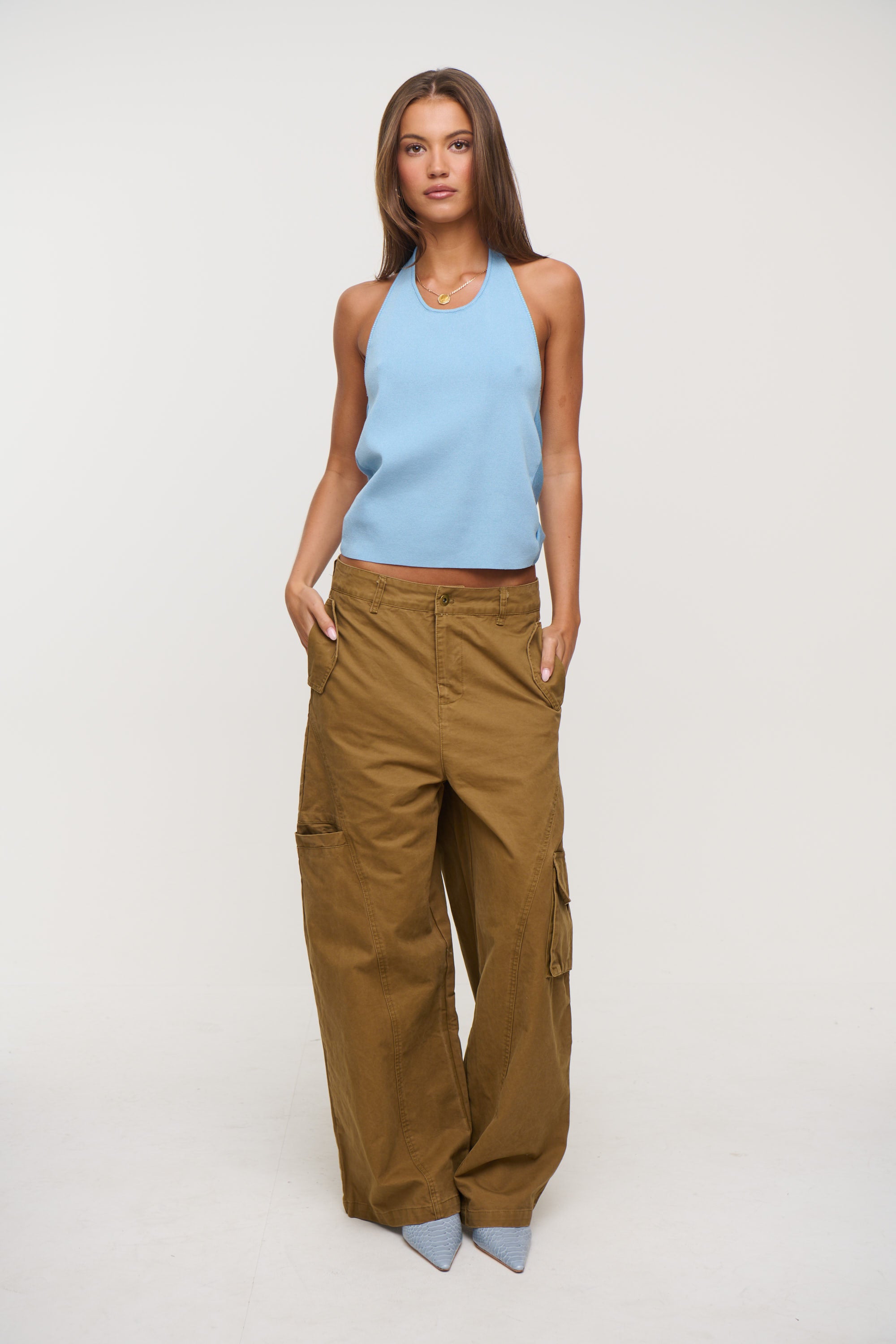 Valentina Cargo Pant Army