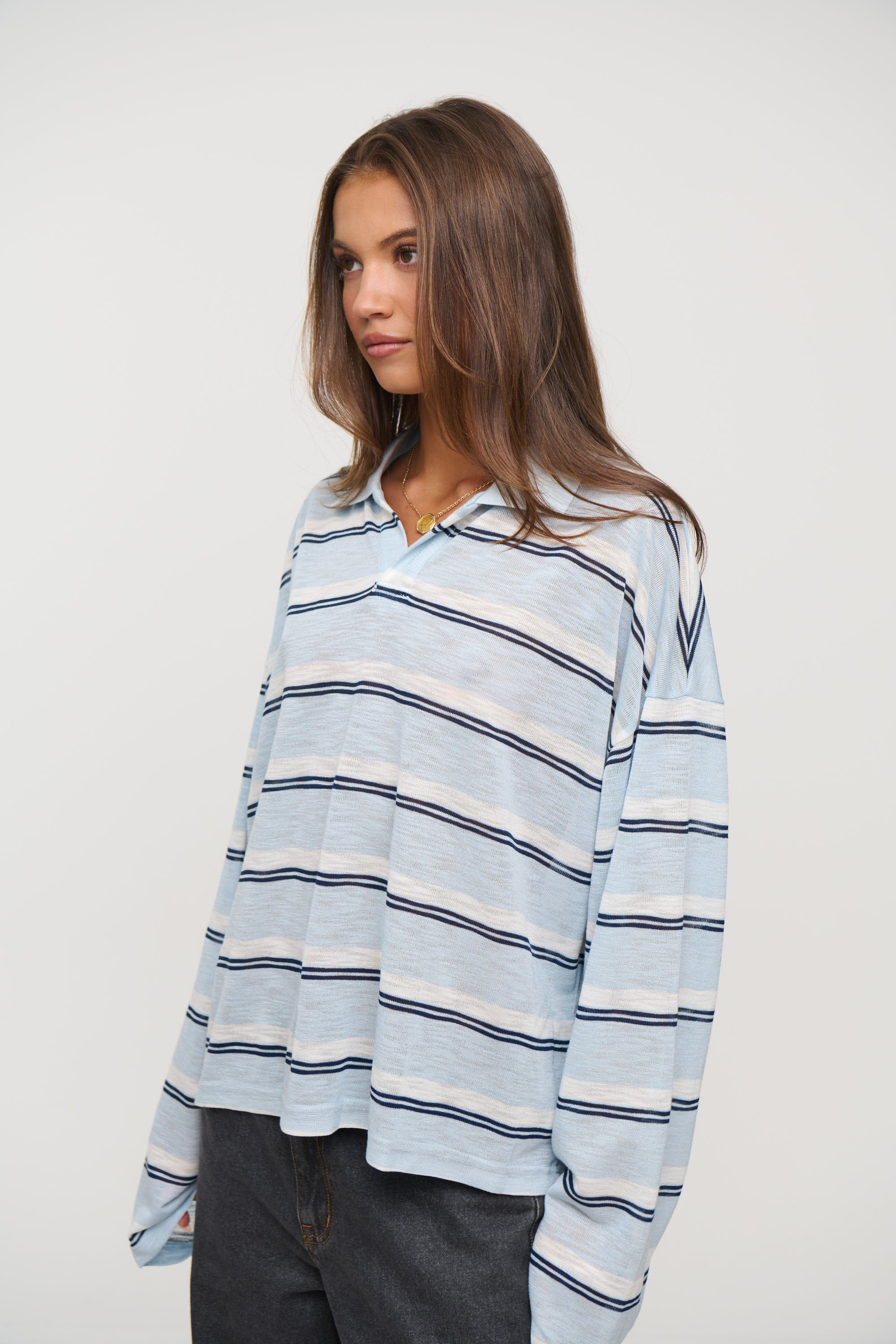Rebels Jersey Baby Blue Stripe