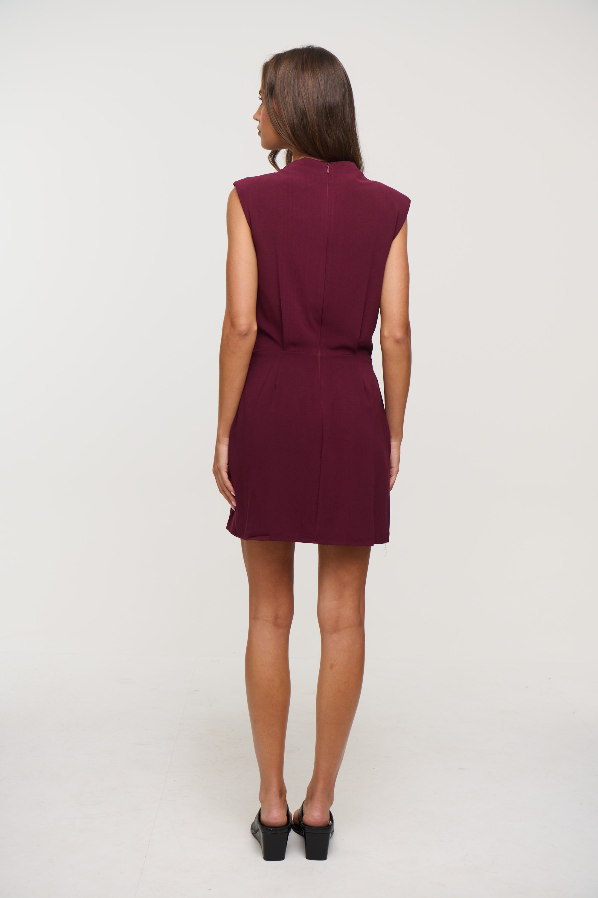 Ailani Mini Dress Wine
