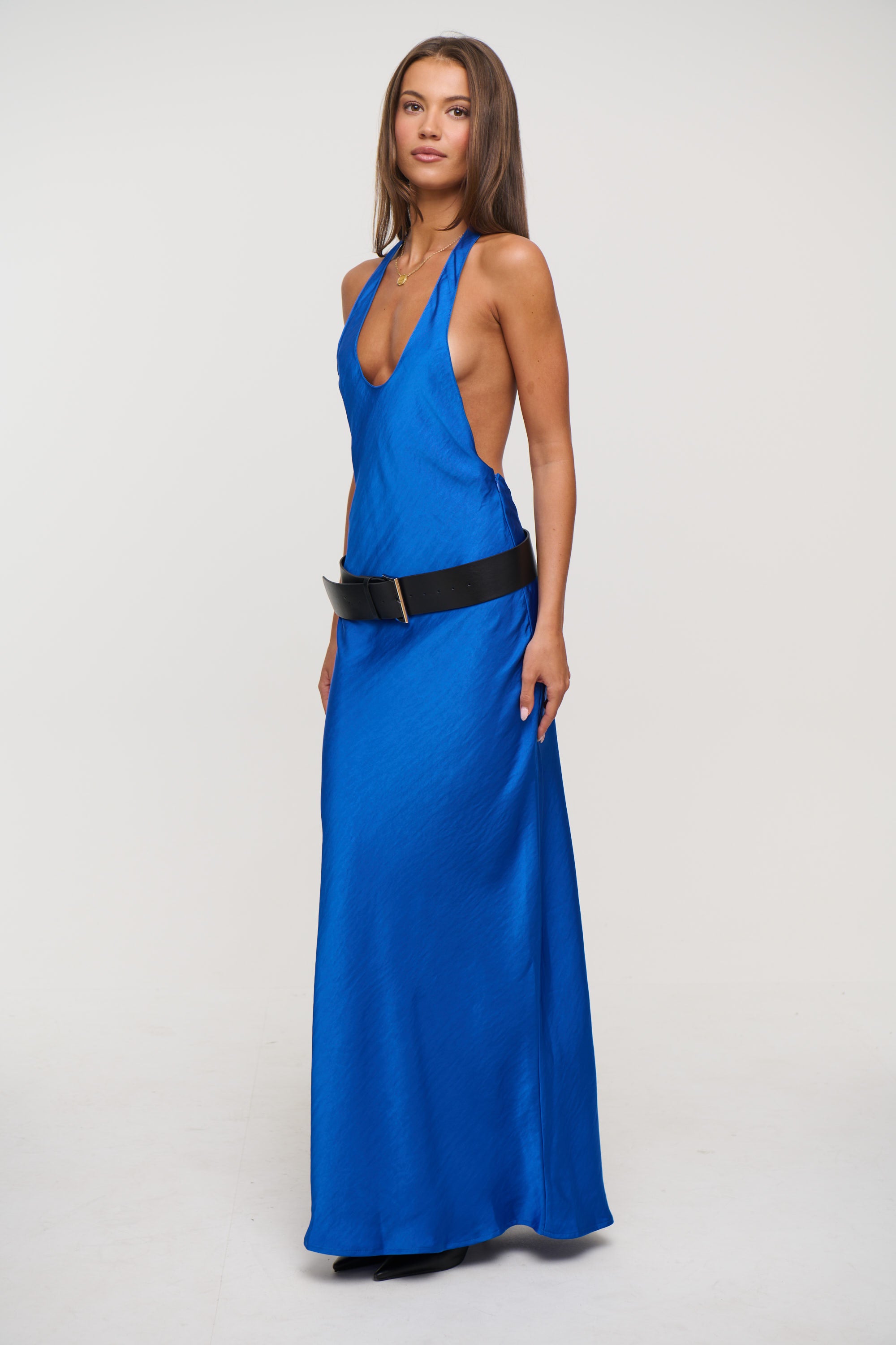 Bare Maxi Dress Royal Blue