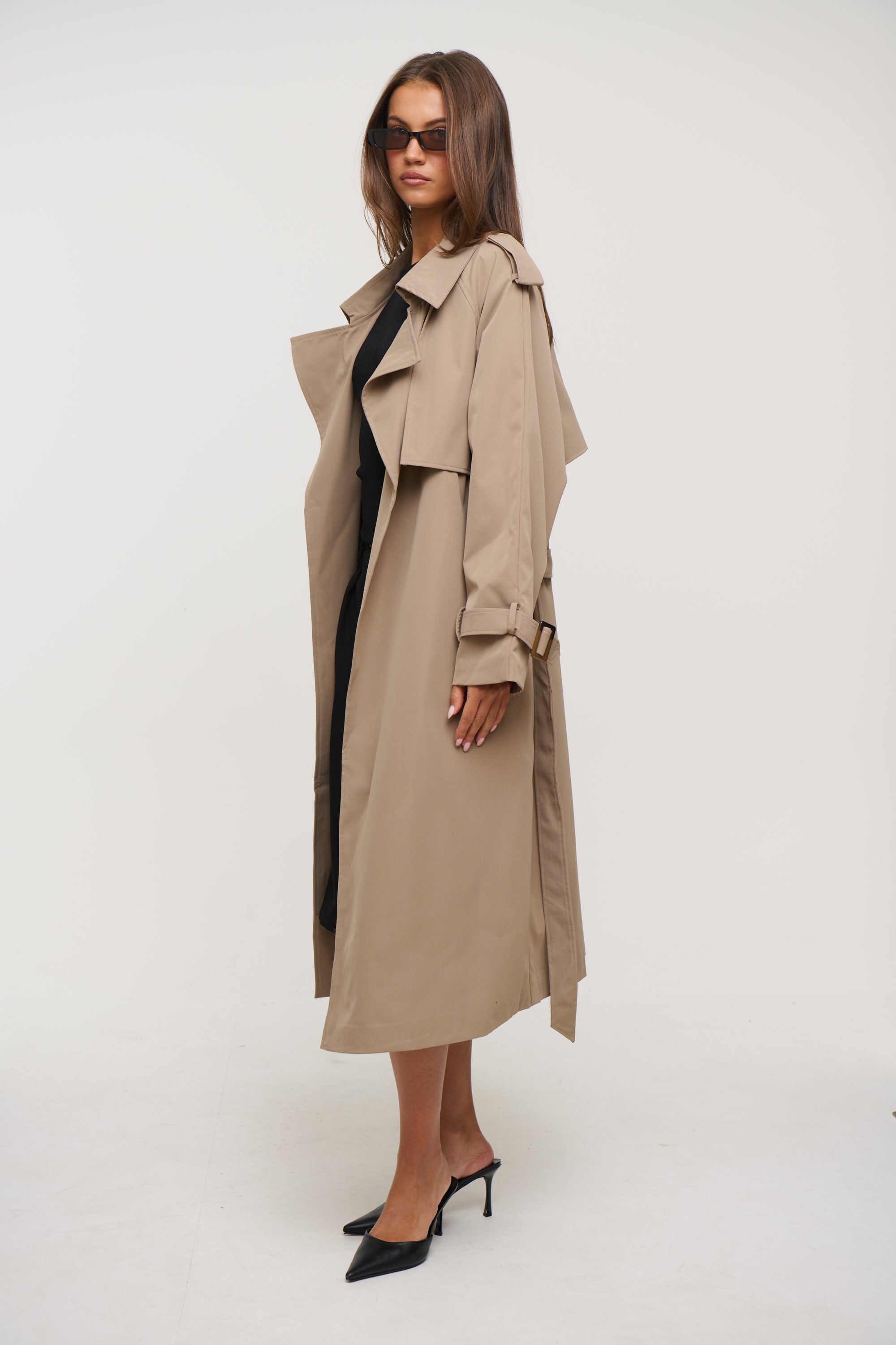 Darci Trench Mocha