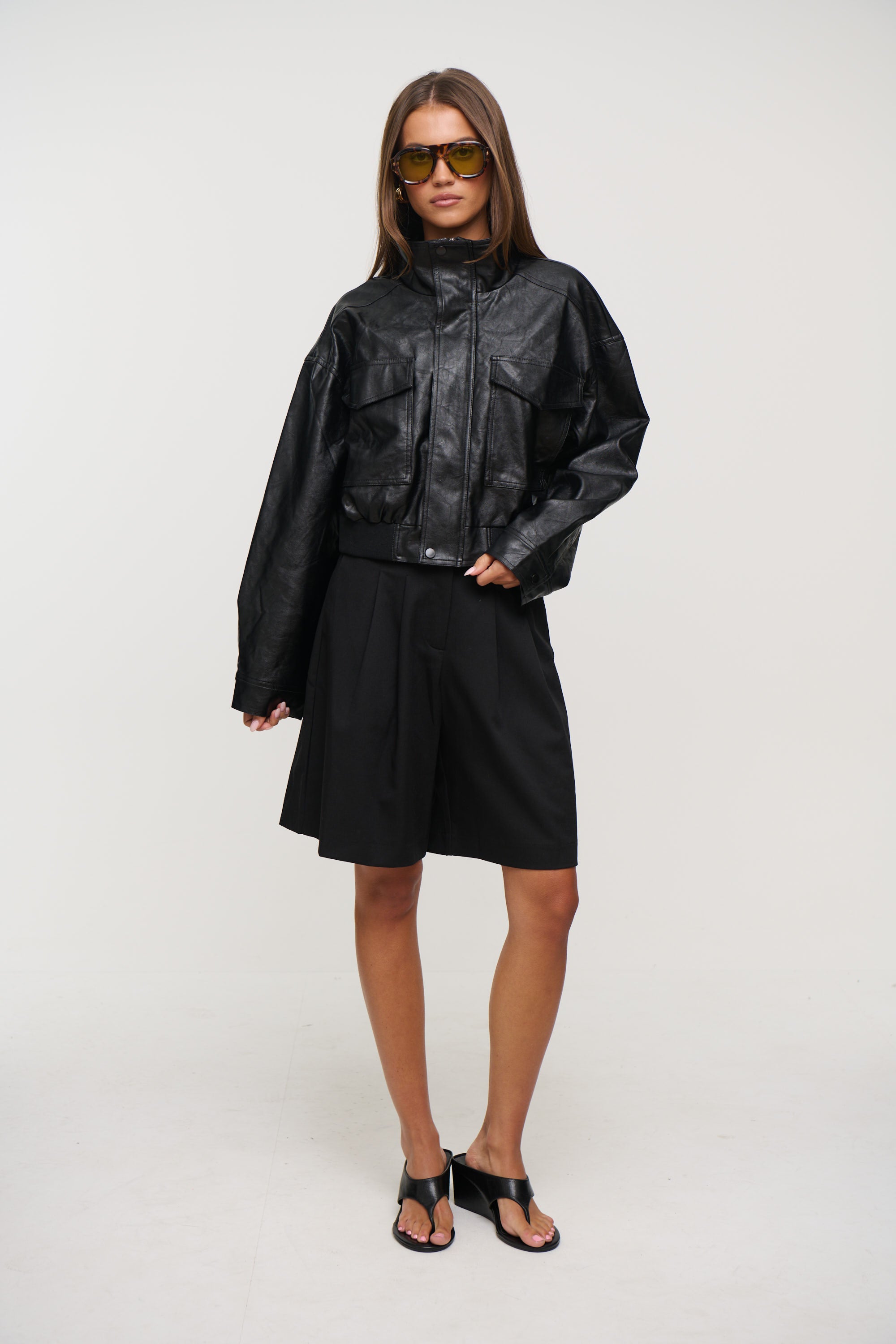 Kai Bomber Jacket Black