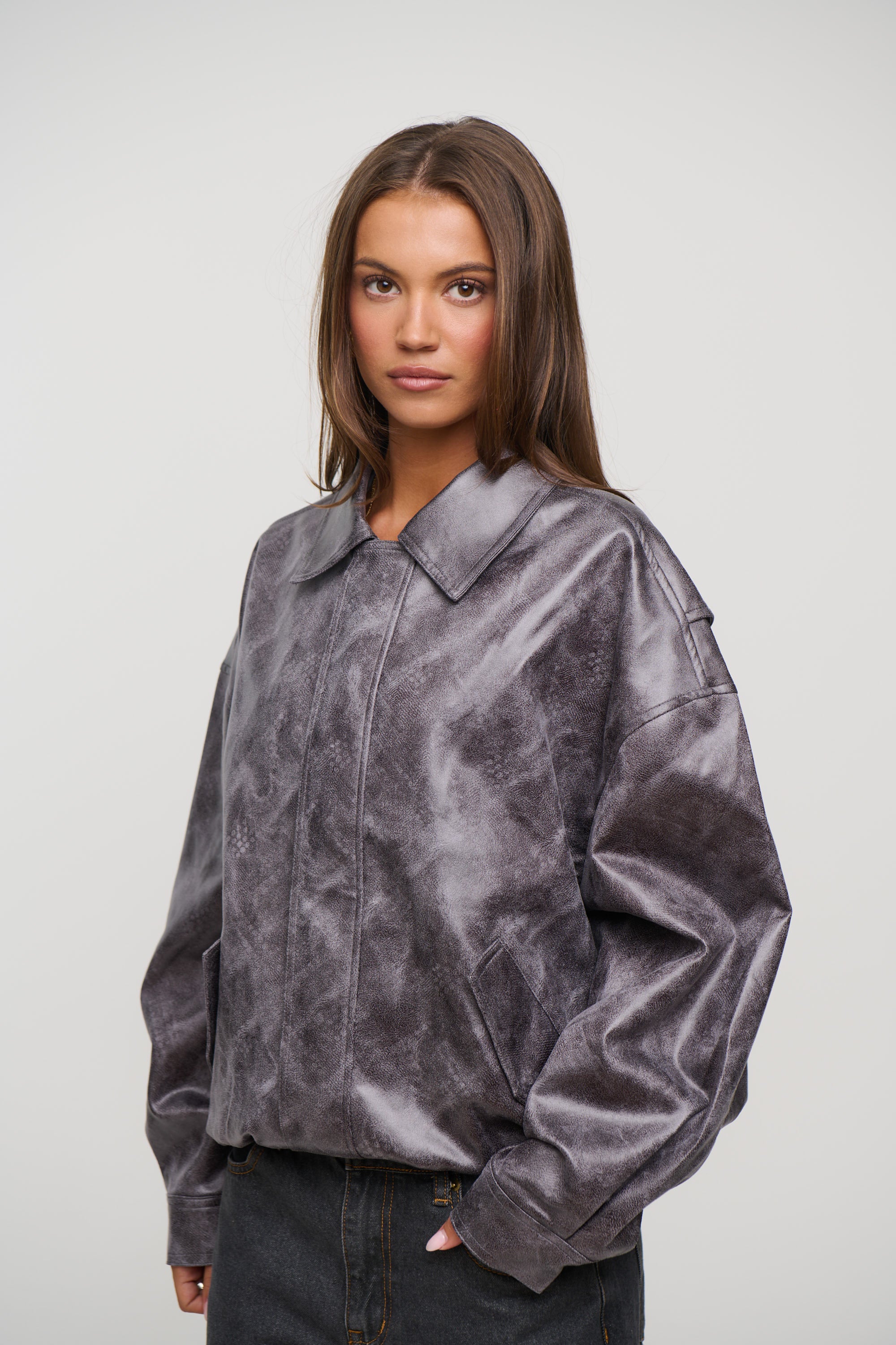 Kenny Bomber Dark Slate