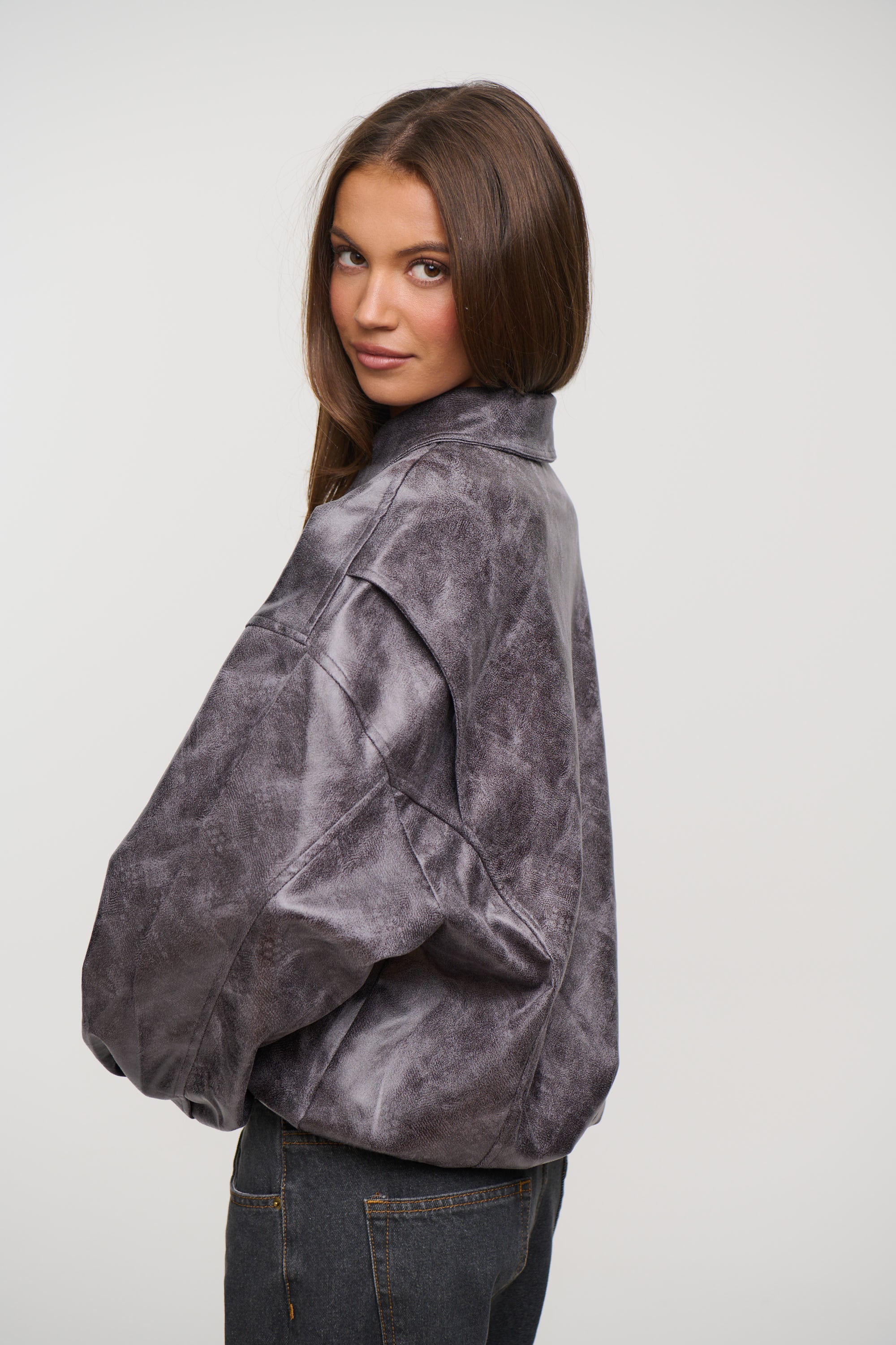 Kenny Bomber Dark Slate