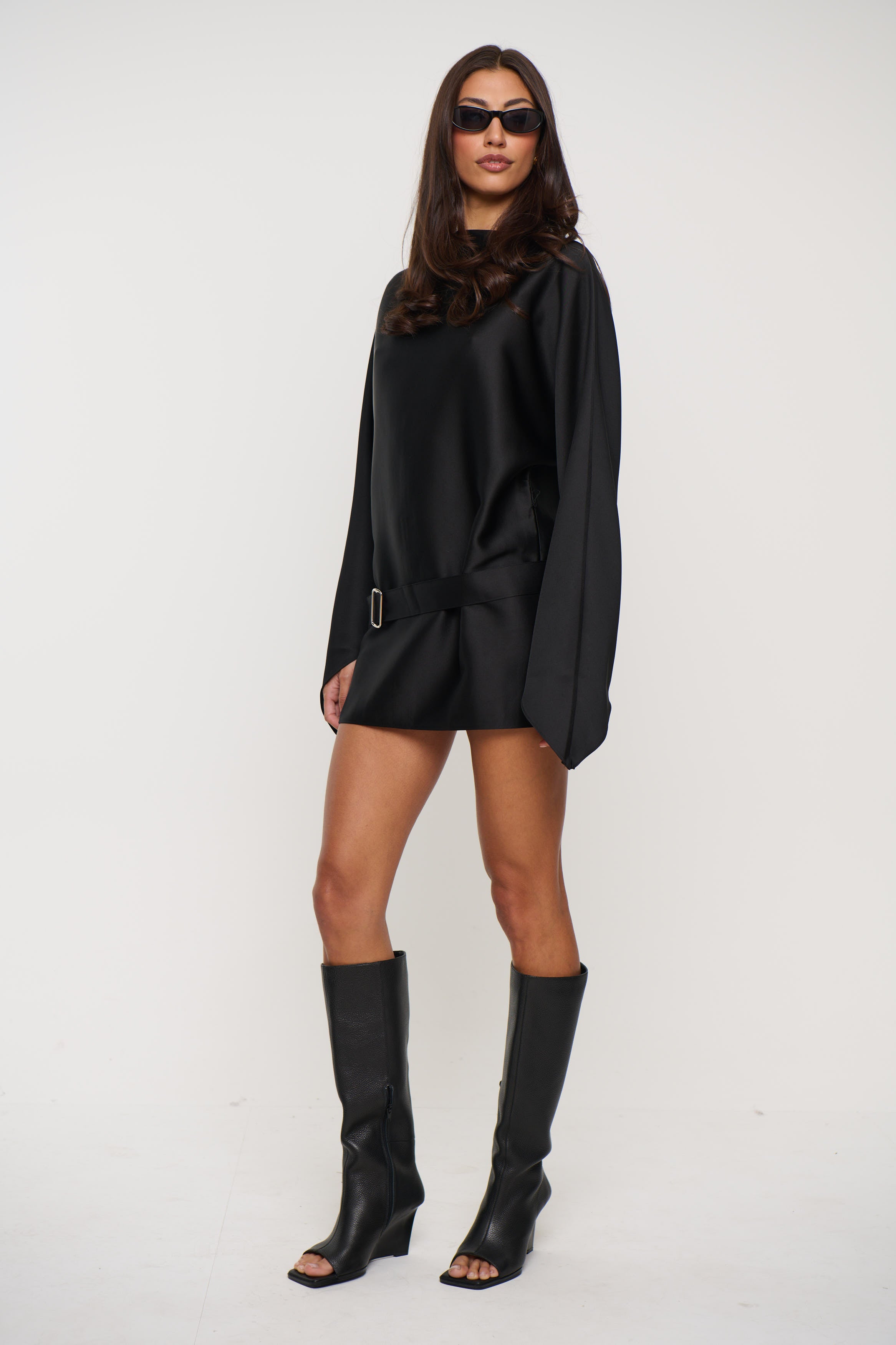 Touch Mini Dress Noir