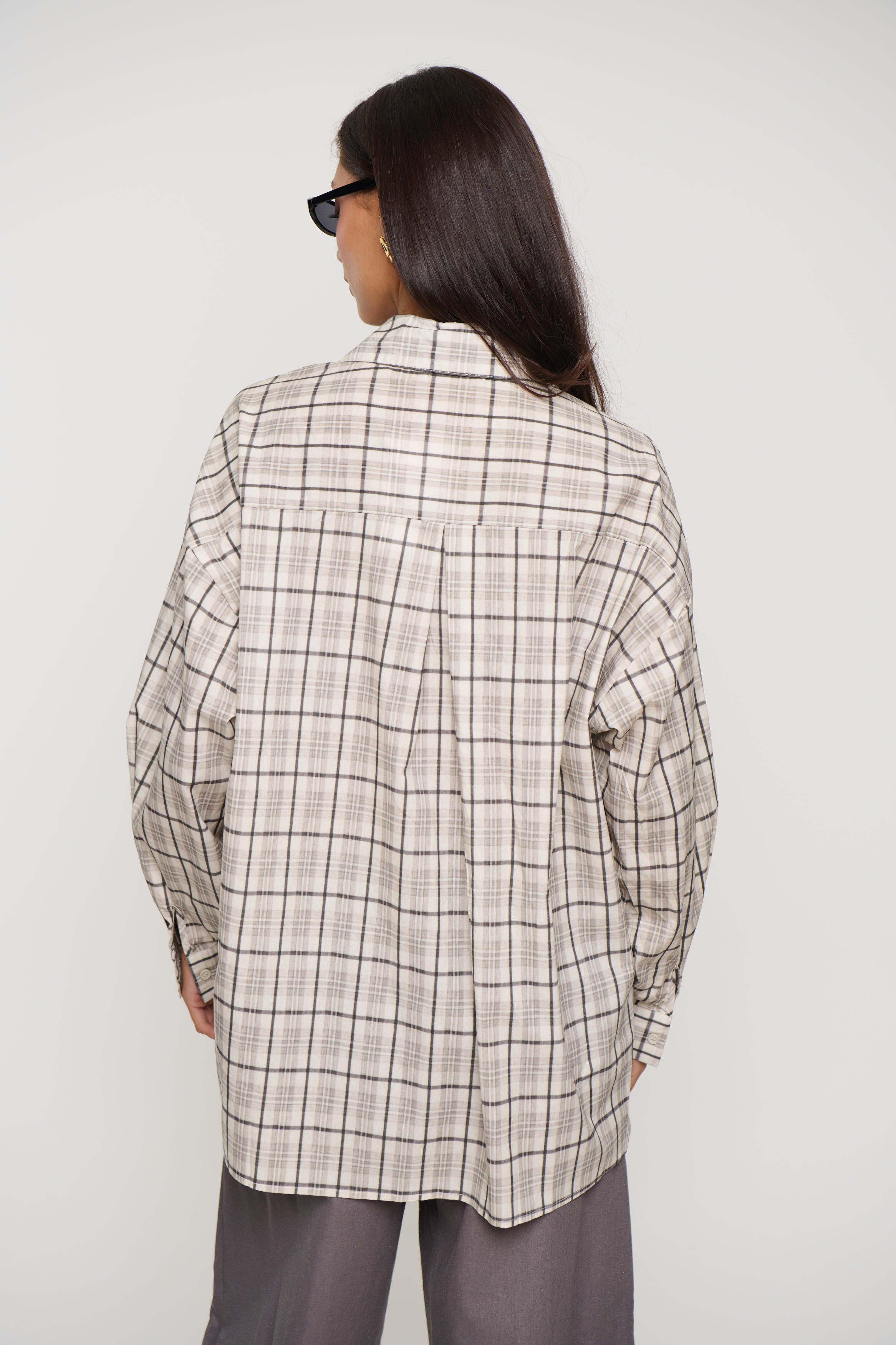 Zaria Shirt Light Grey