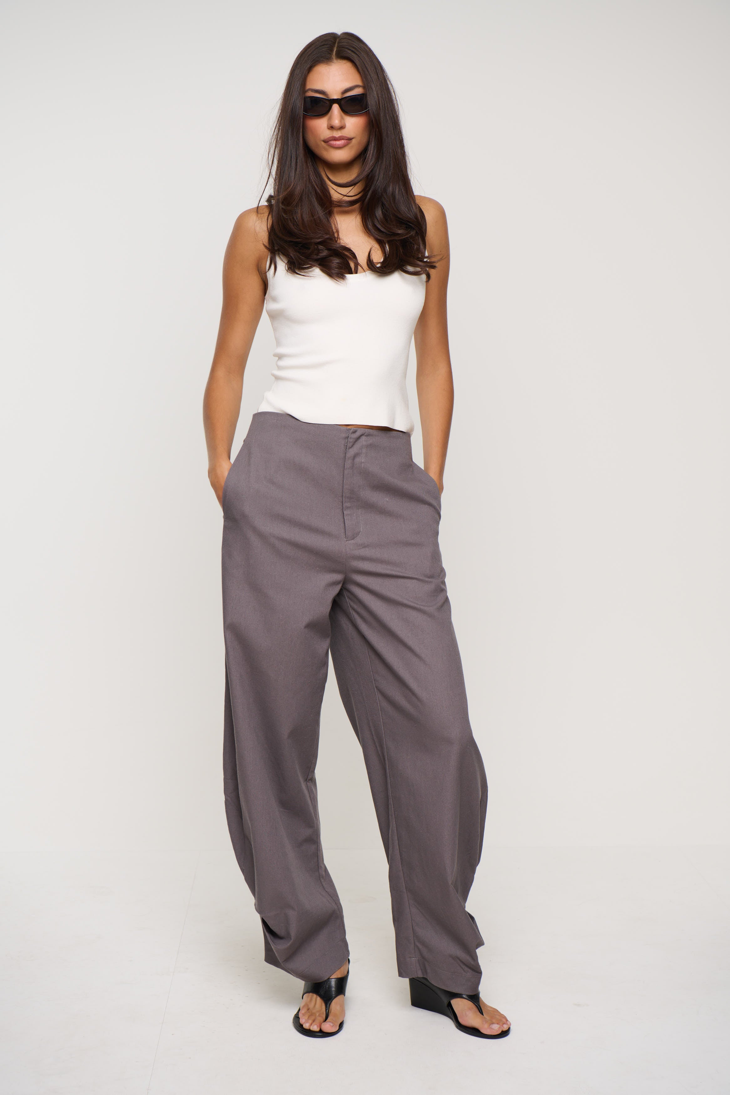 Romley Pant Dark Grey