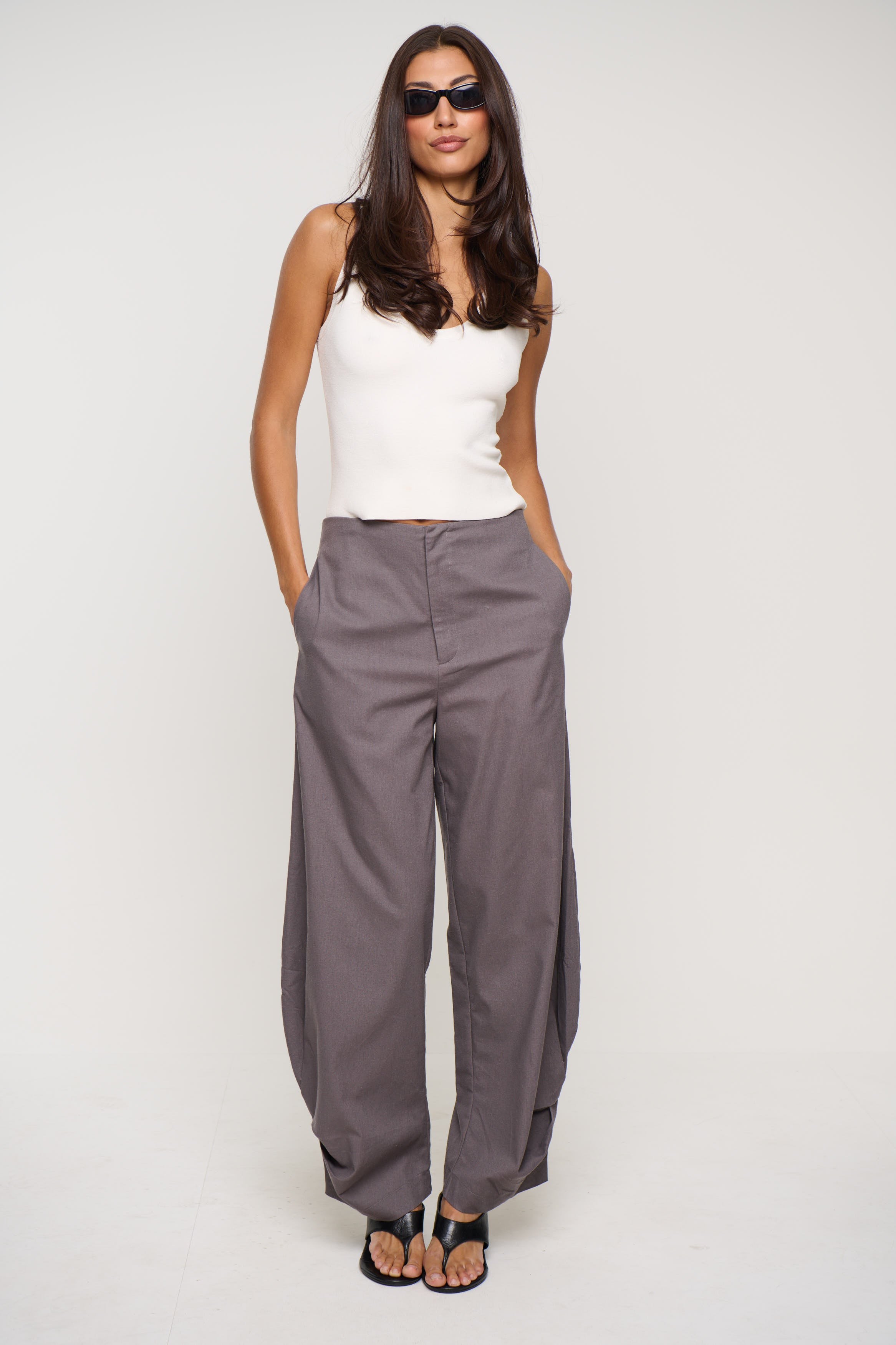 Romley Pant Dark Grey