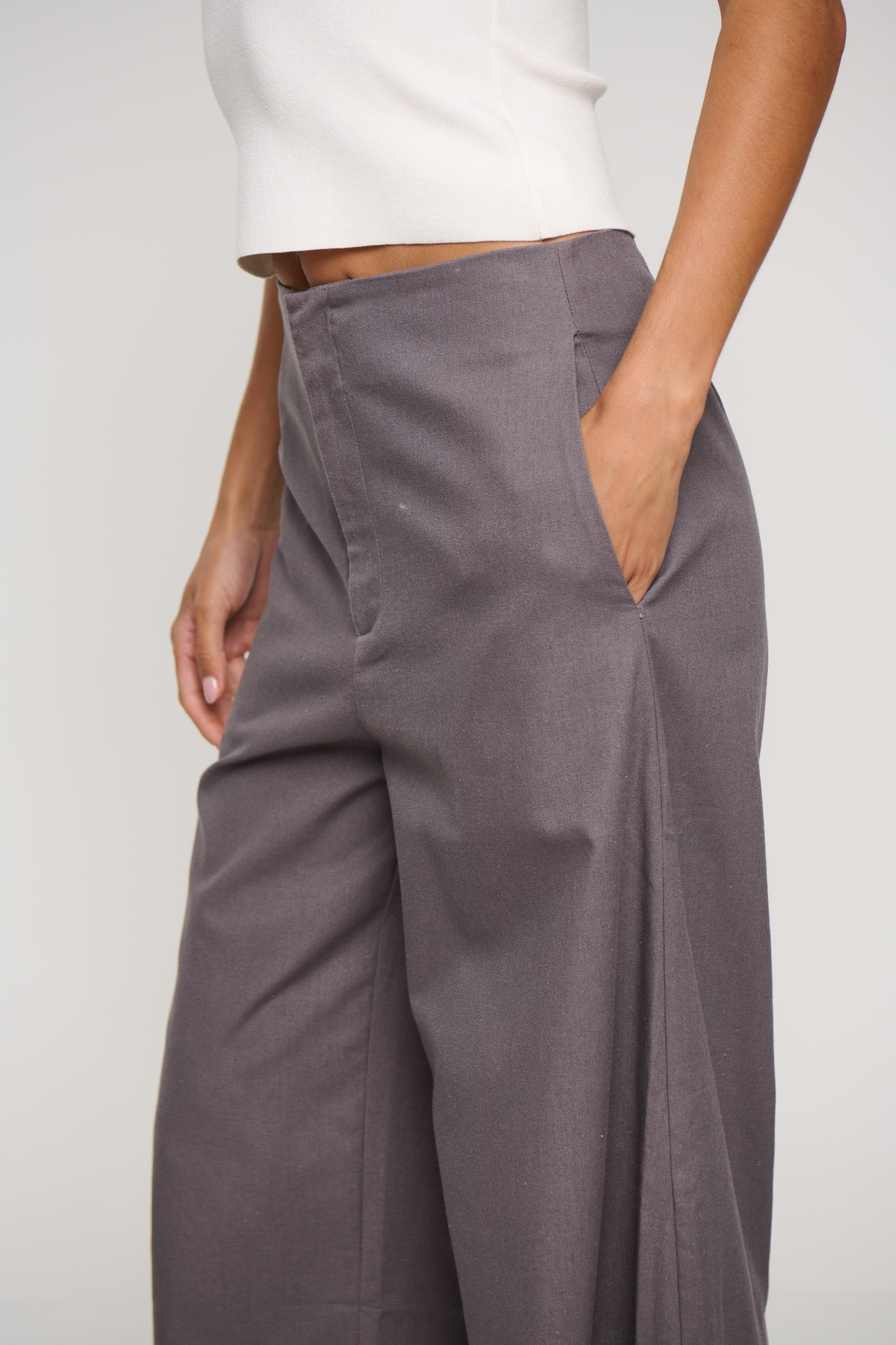 Romley Pant Dark Grey
