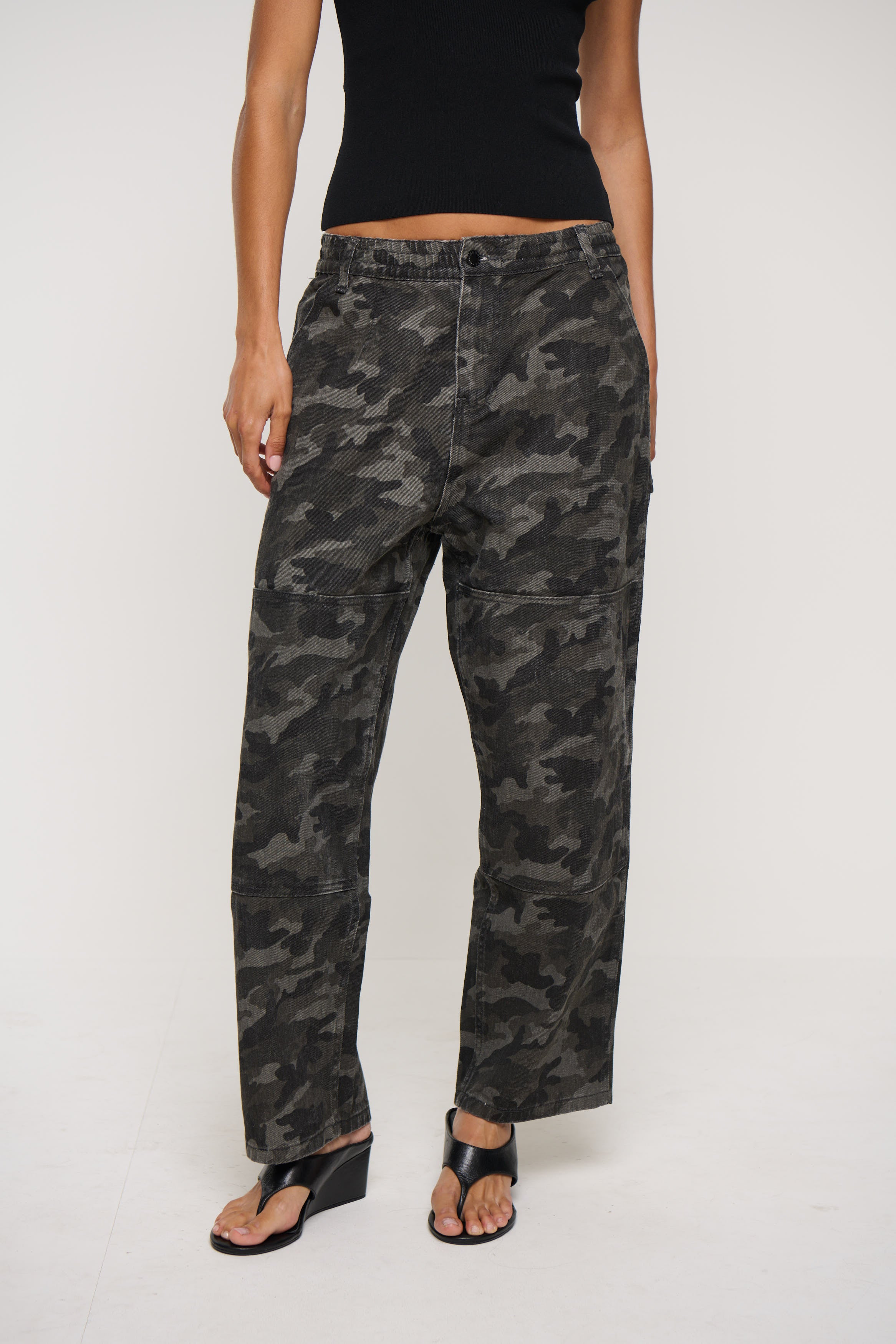 Unisex Cotton Drill Pant Camo